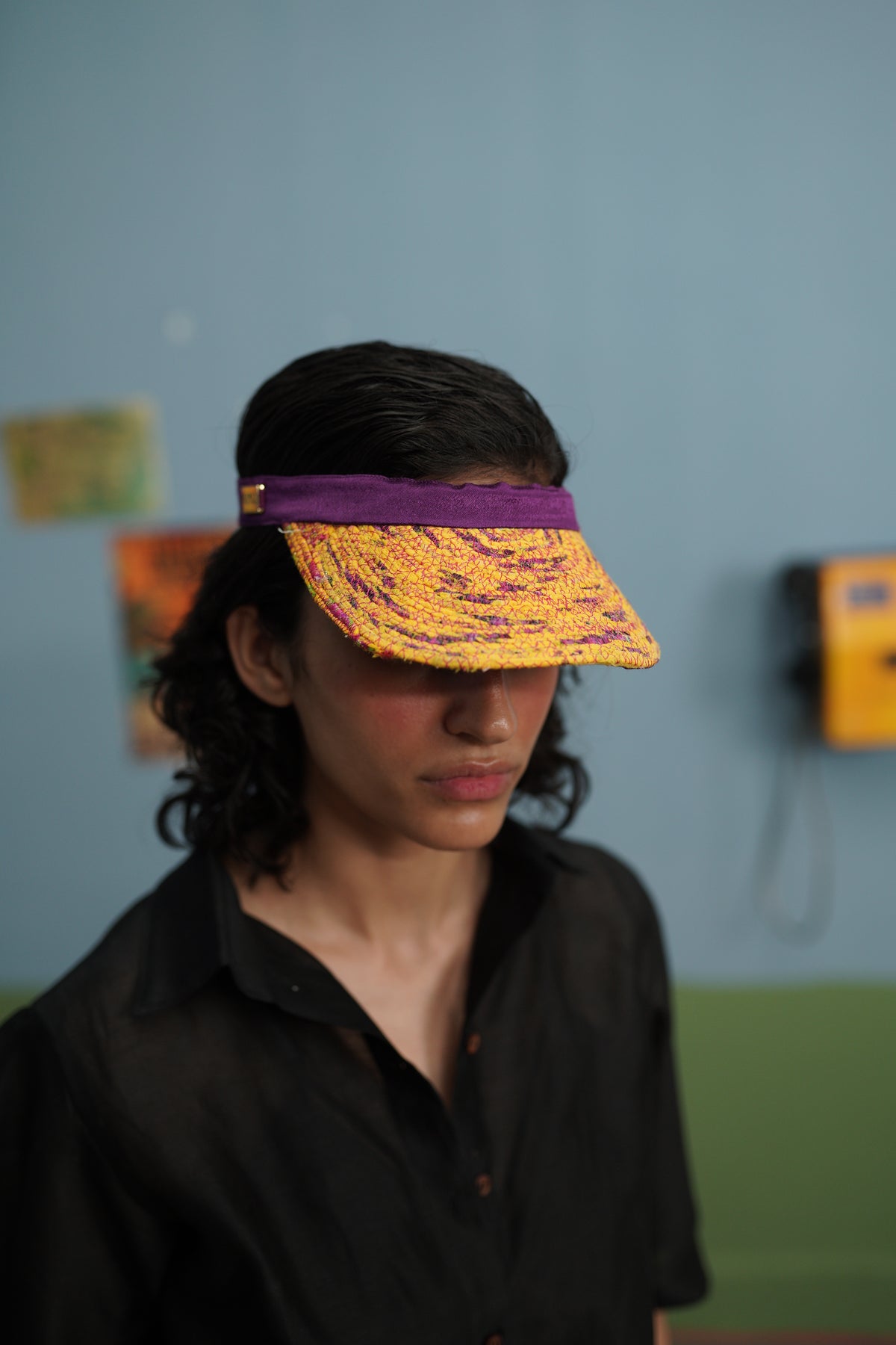 Kesariya Visor Cap