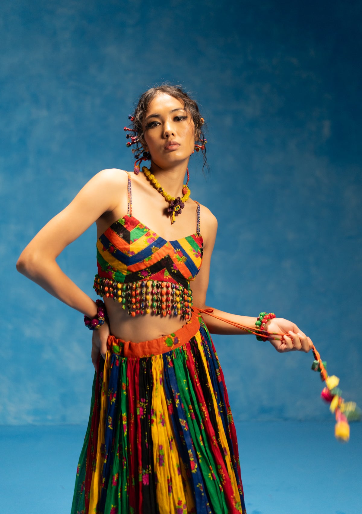 Toran Multicolor Bustier