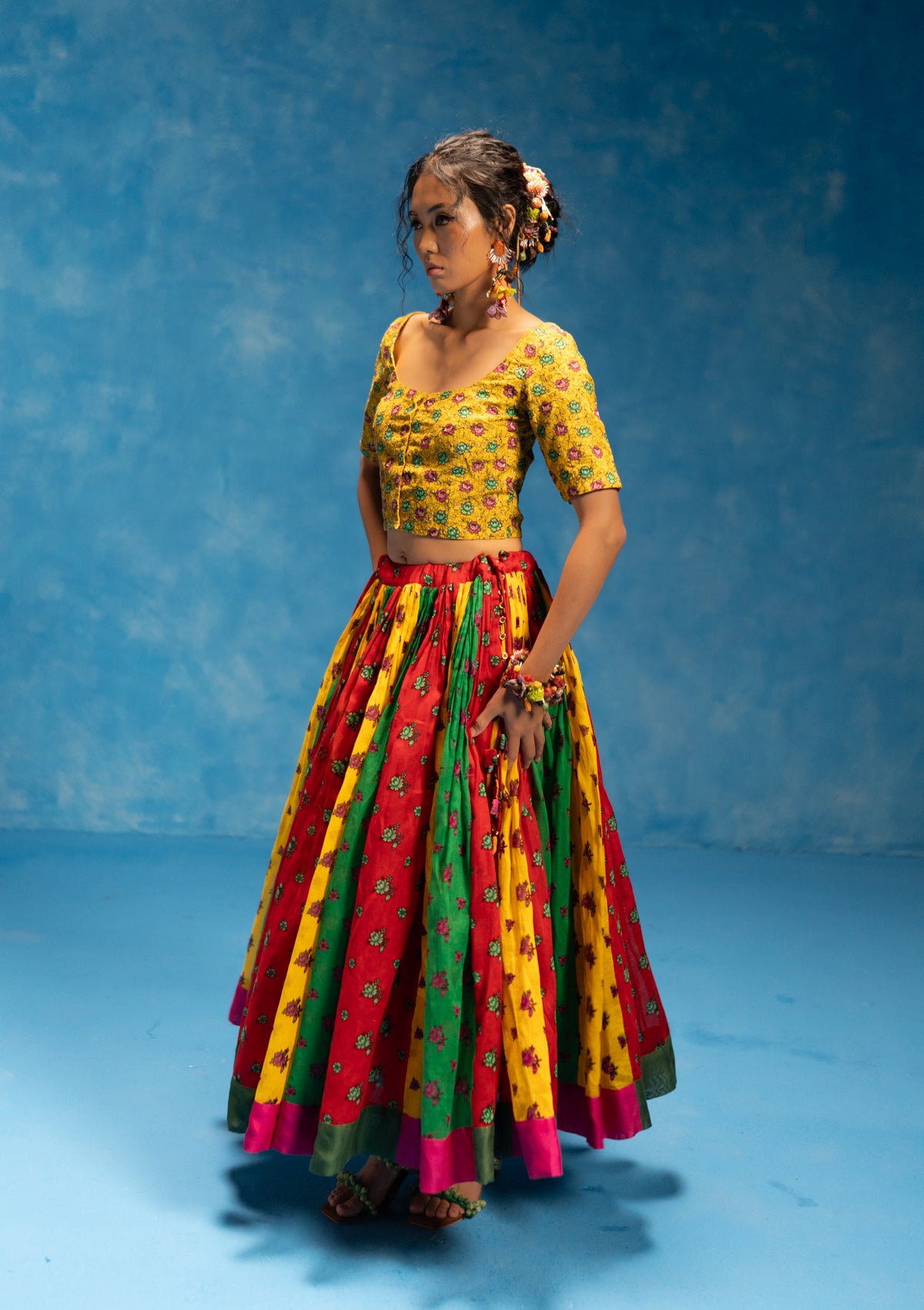 Kalash Skirt & Blouse Set