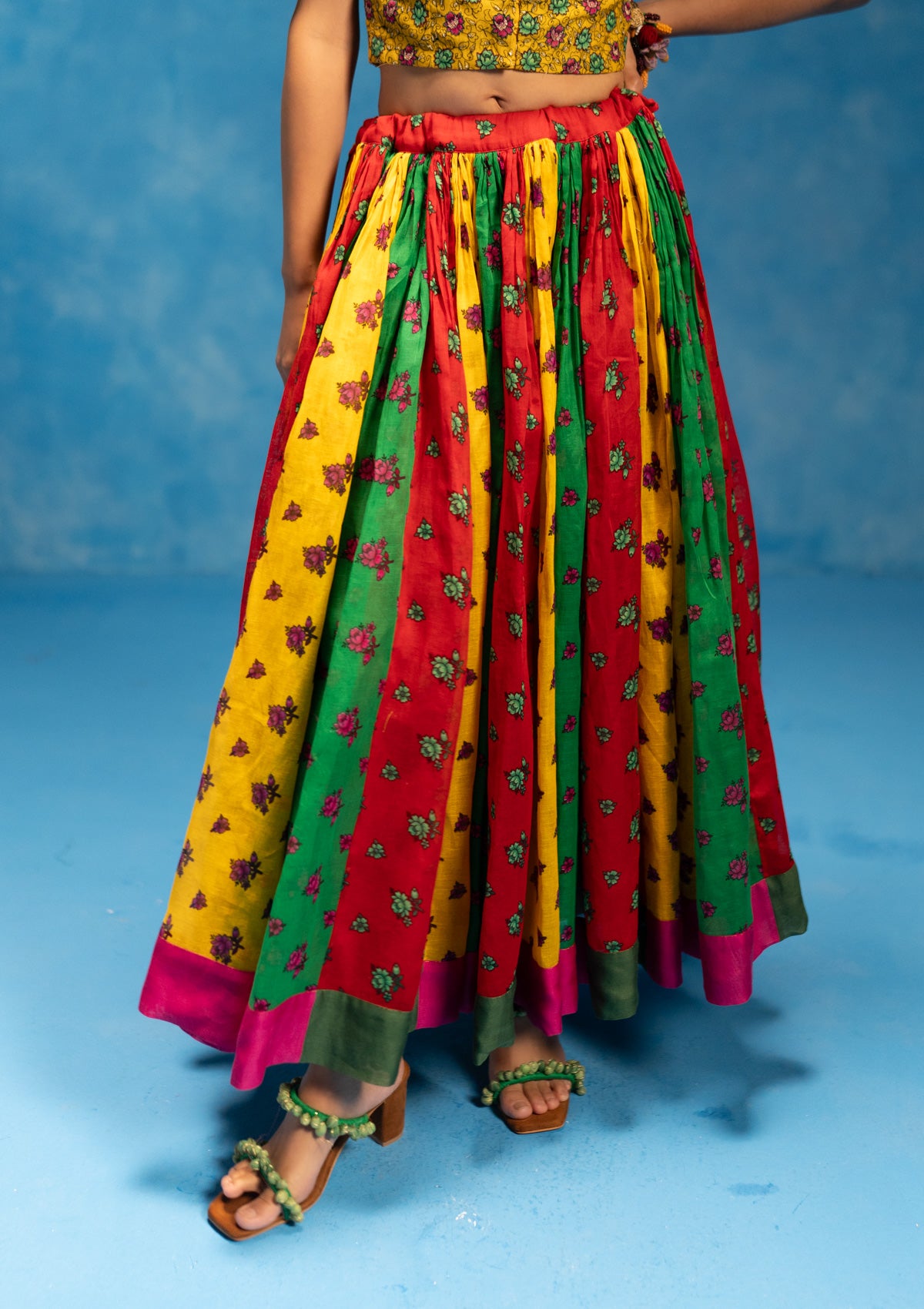 Kalash Multi-Color Skirt