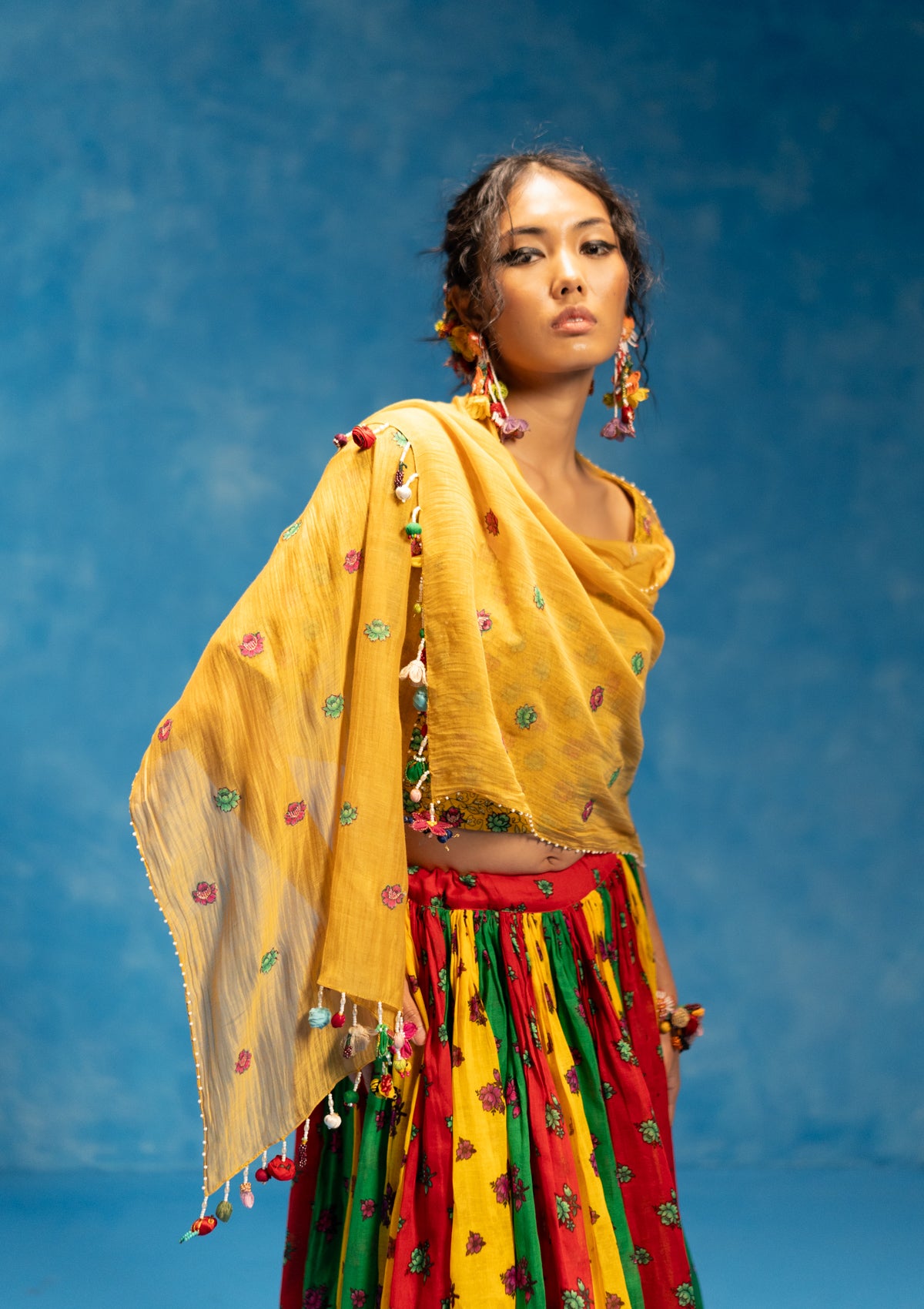 Kalash Yellow Dupatta