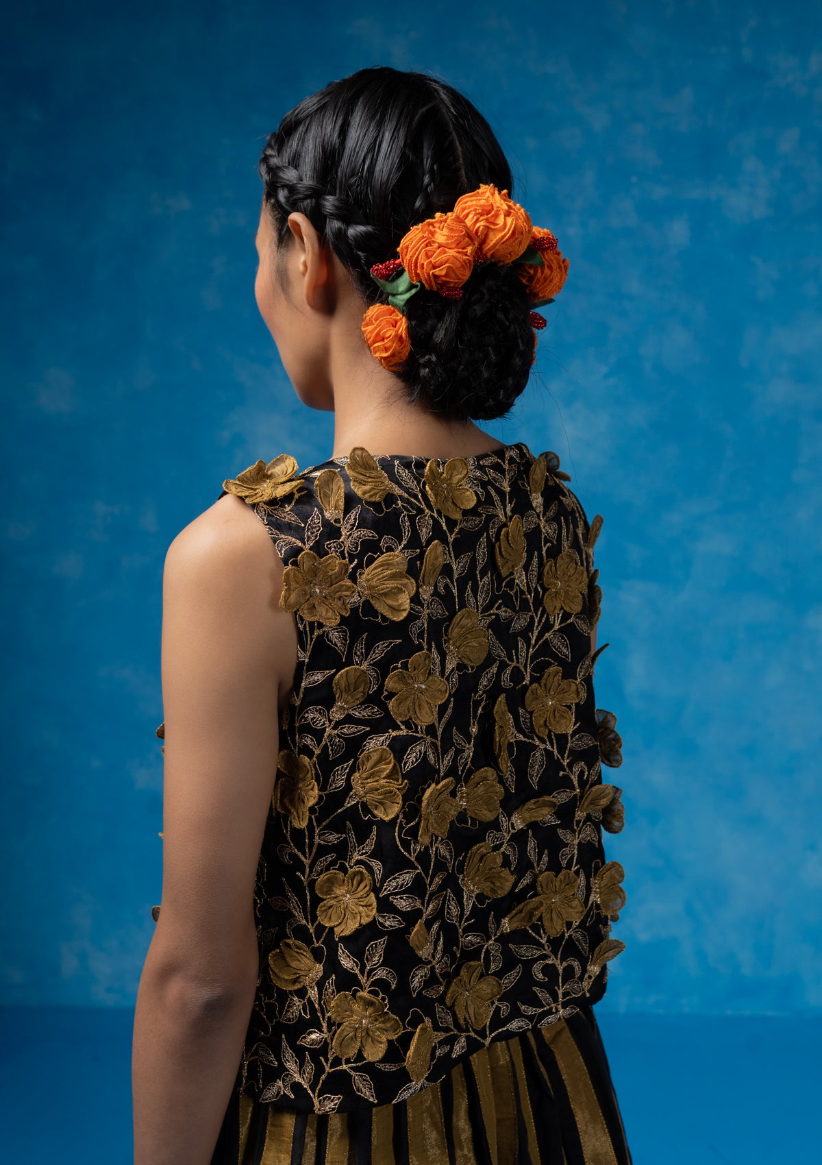 Marigold Bloom Gajra