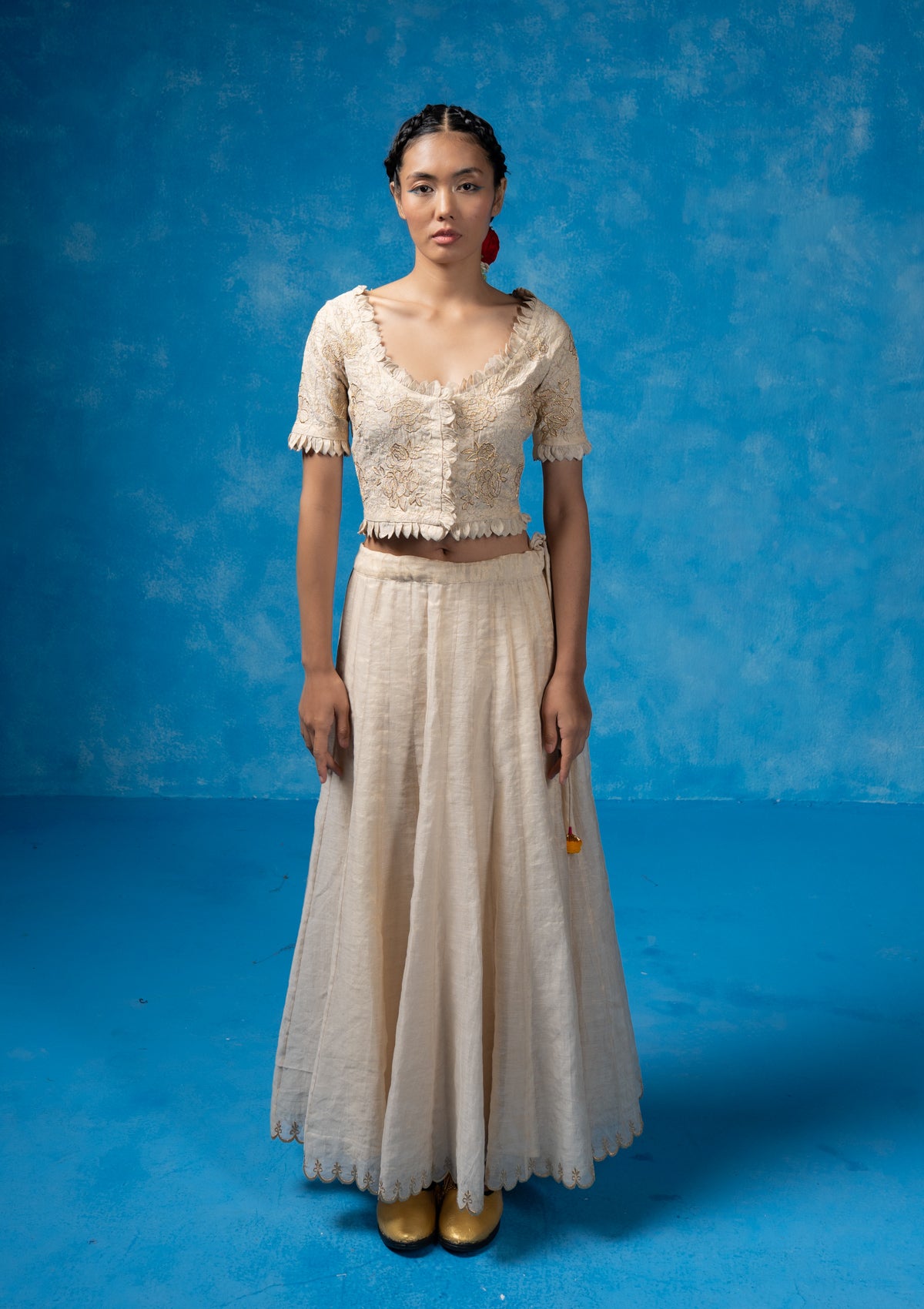 Murti Skirt & Blouse Set