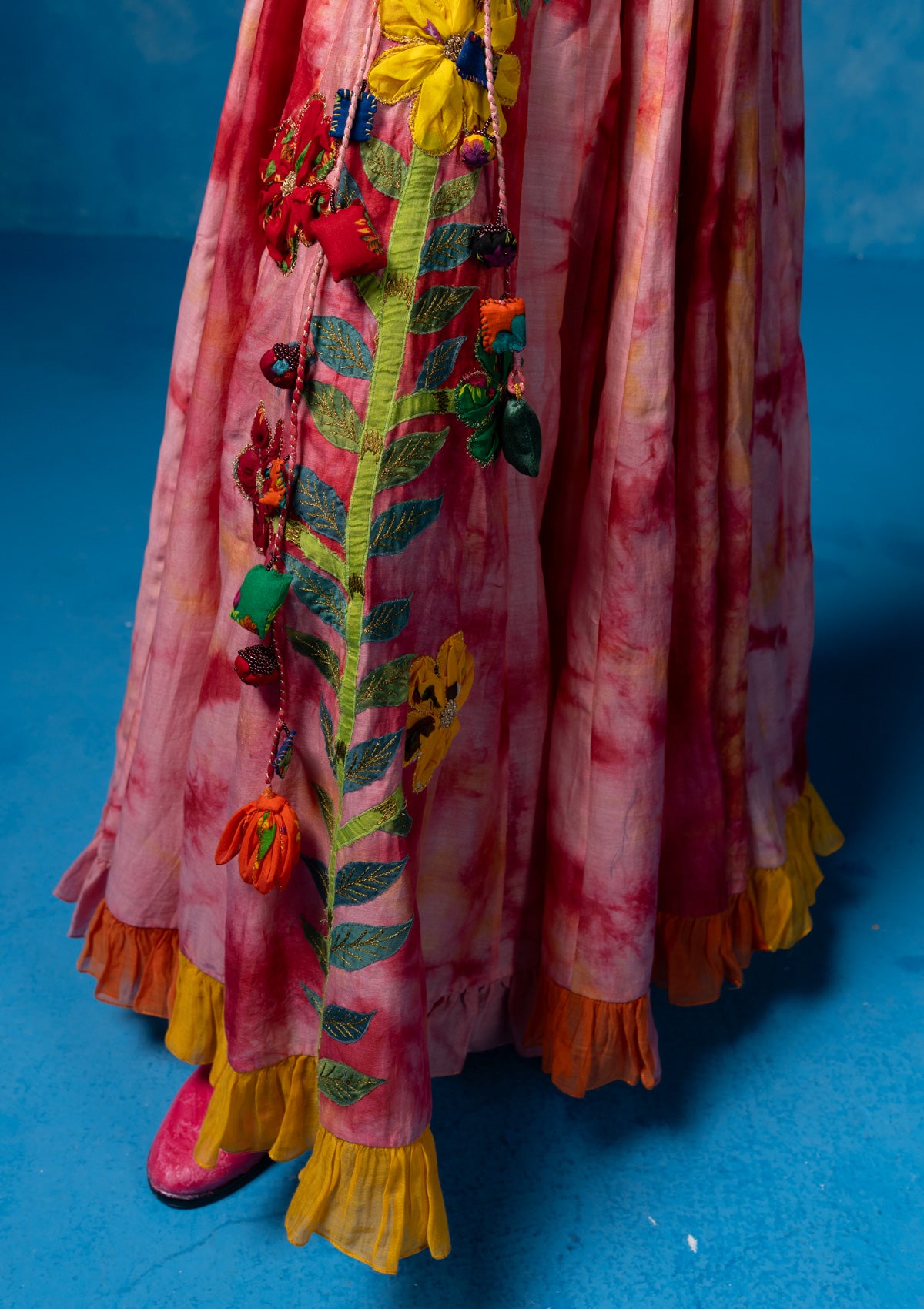 Rangavali Choli & Skirt Set