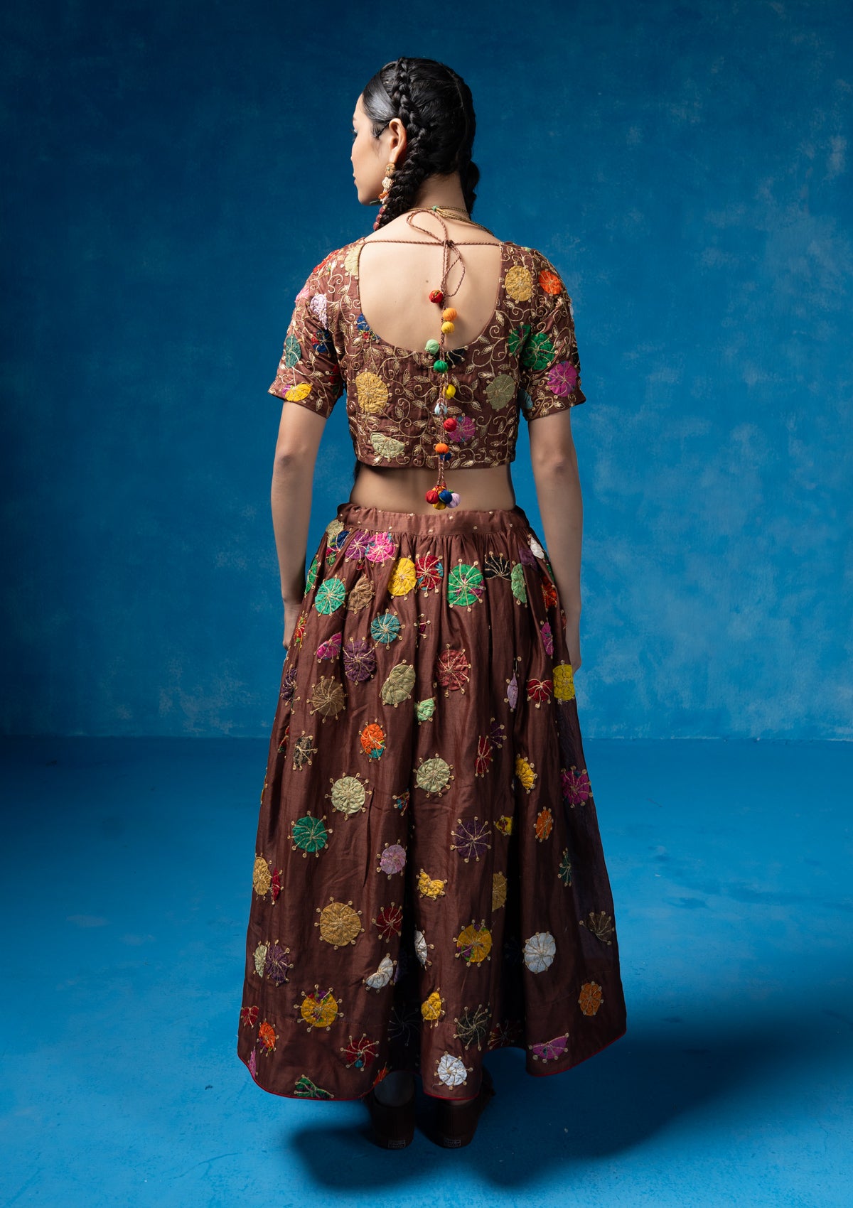 Anarika Skirt & Blouse Set