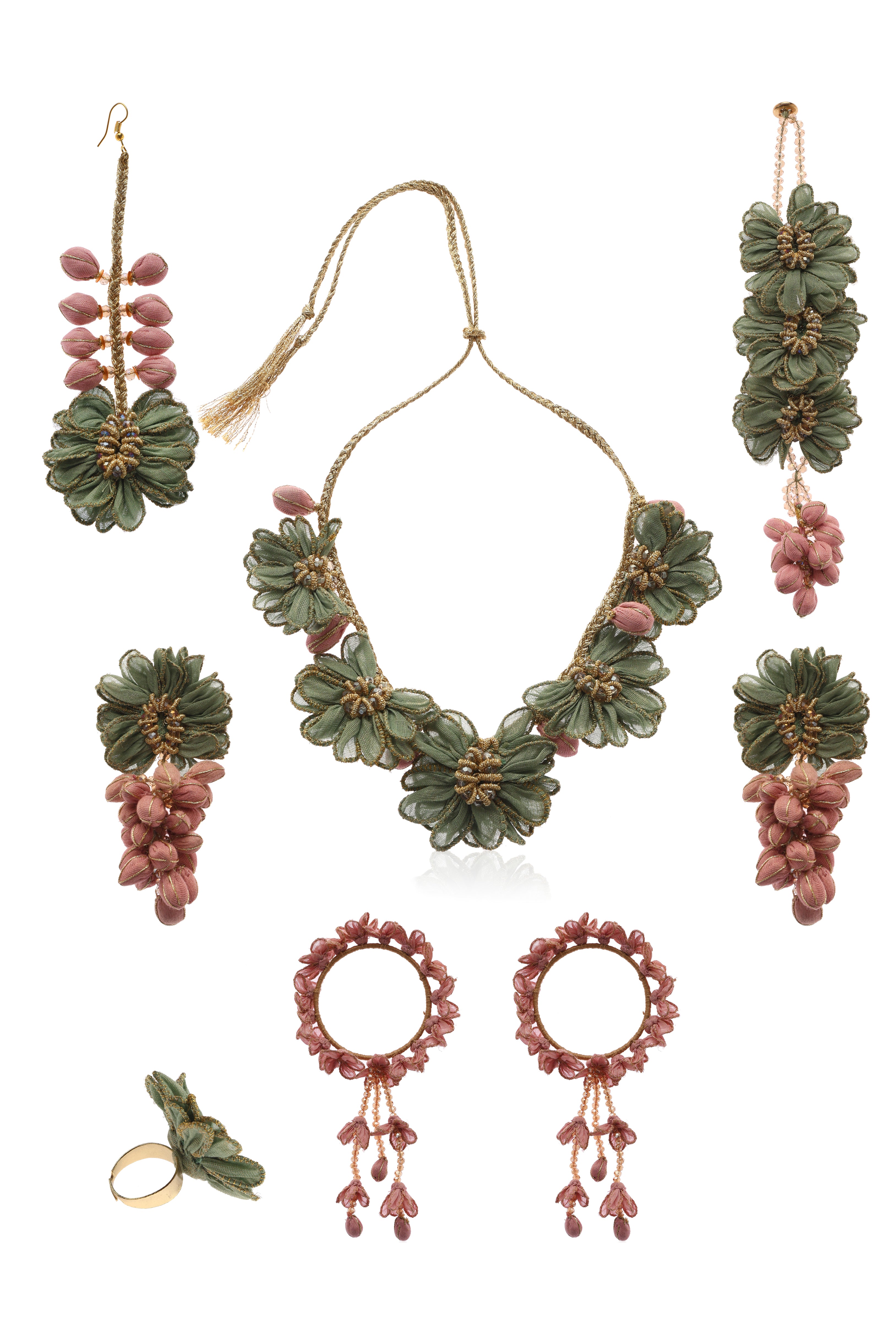 Lily Floral Jewellery Set