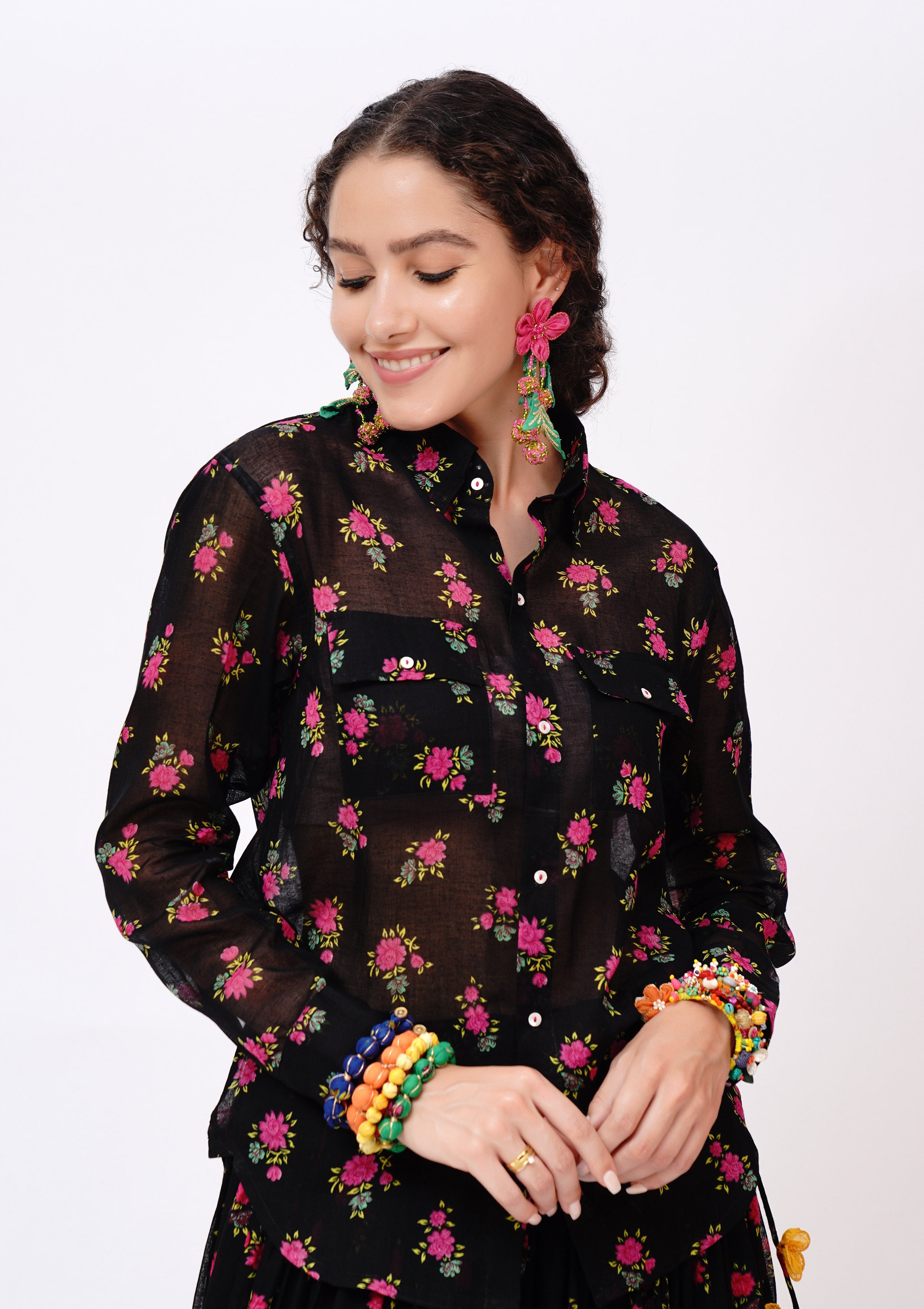 Koyaliya Chintz Shirt