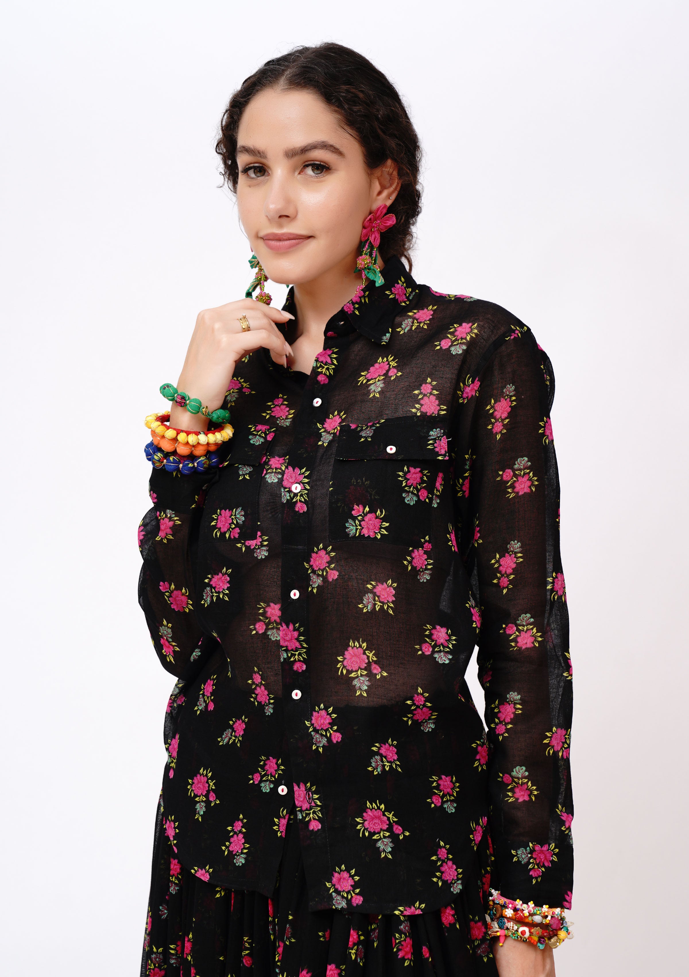 Koyaliya Chintz Shirt