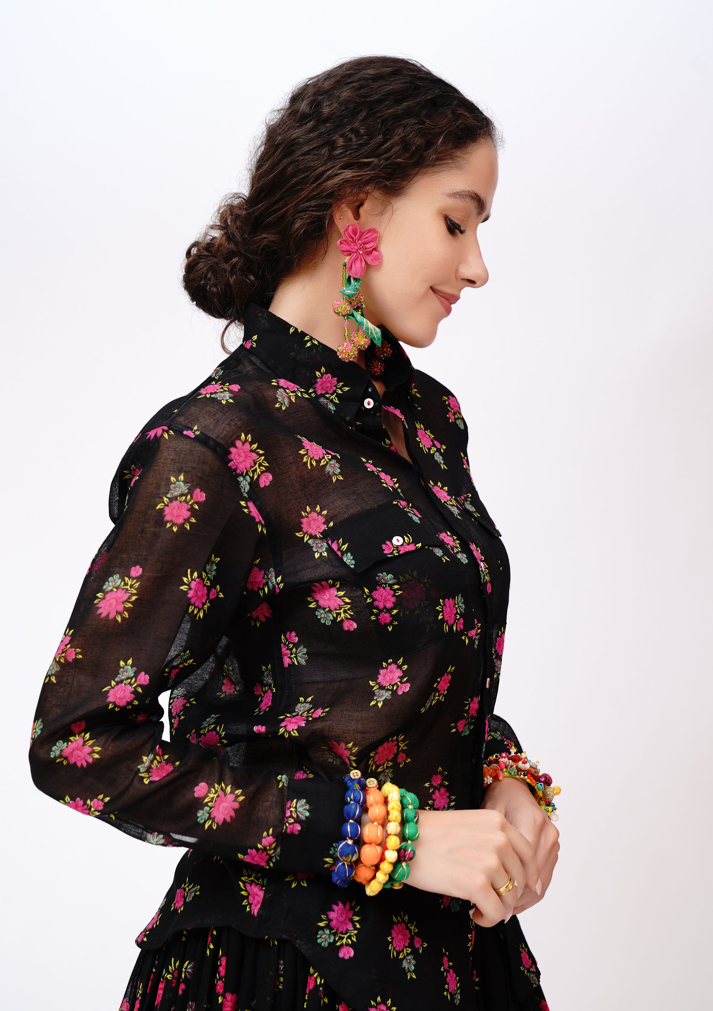 Koyaliya Chintz Shirt