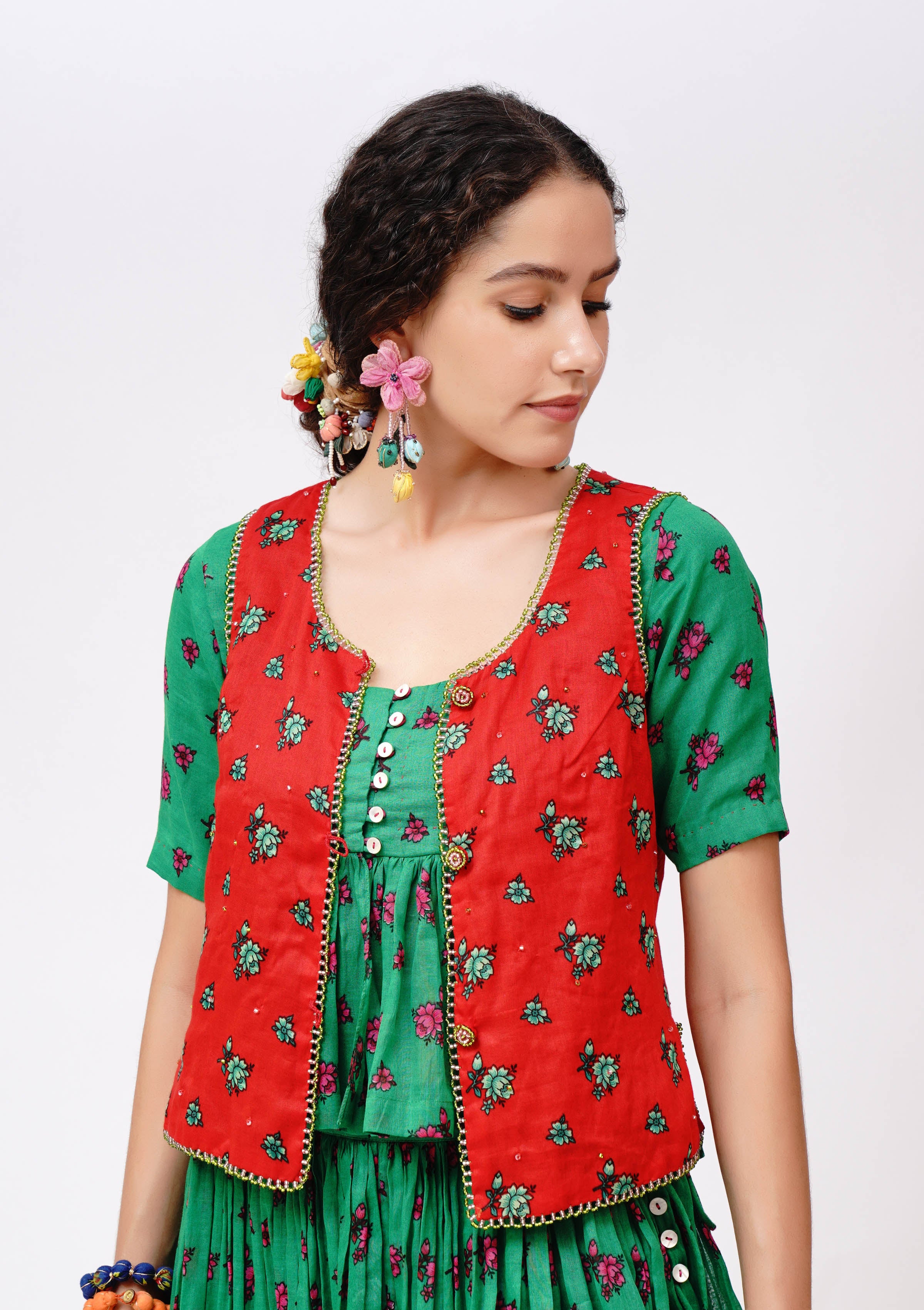 Gulri Floral Reversable Jacket