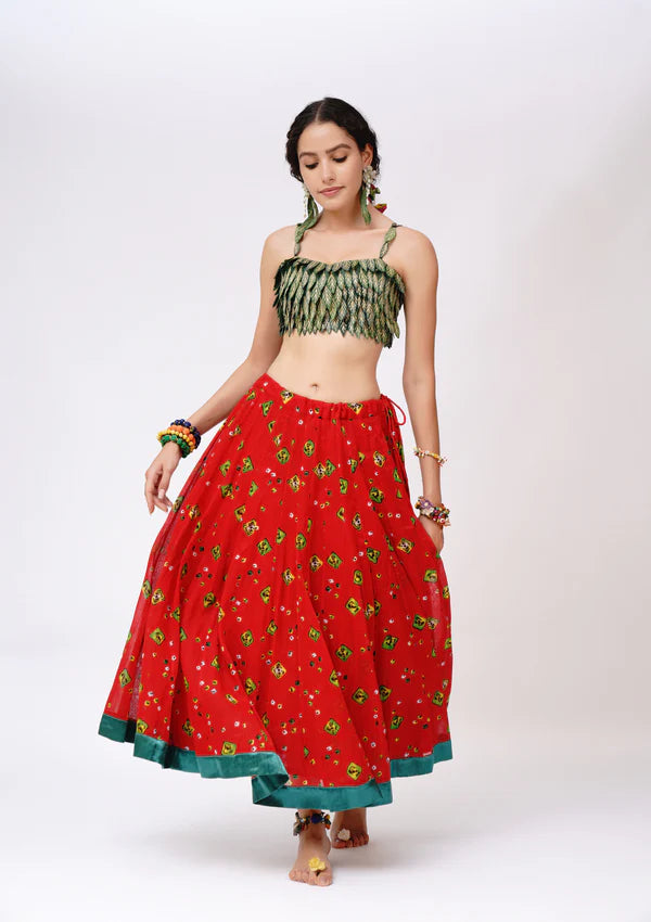 Patrani Leafy Blouse