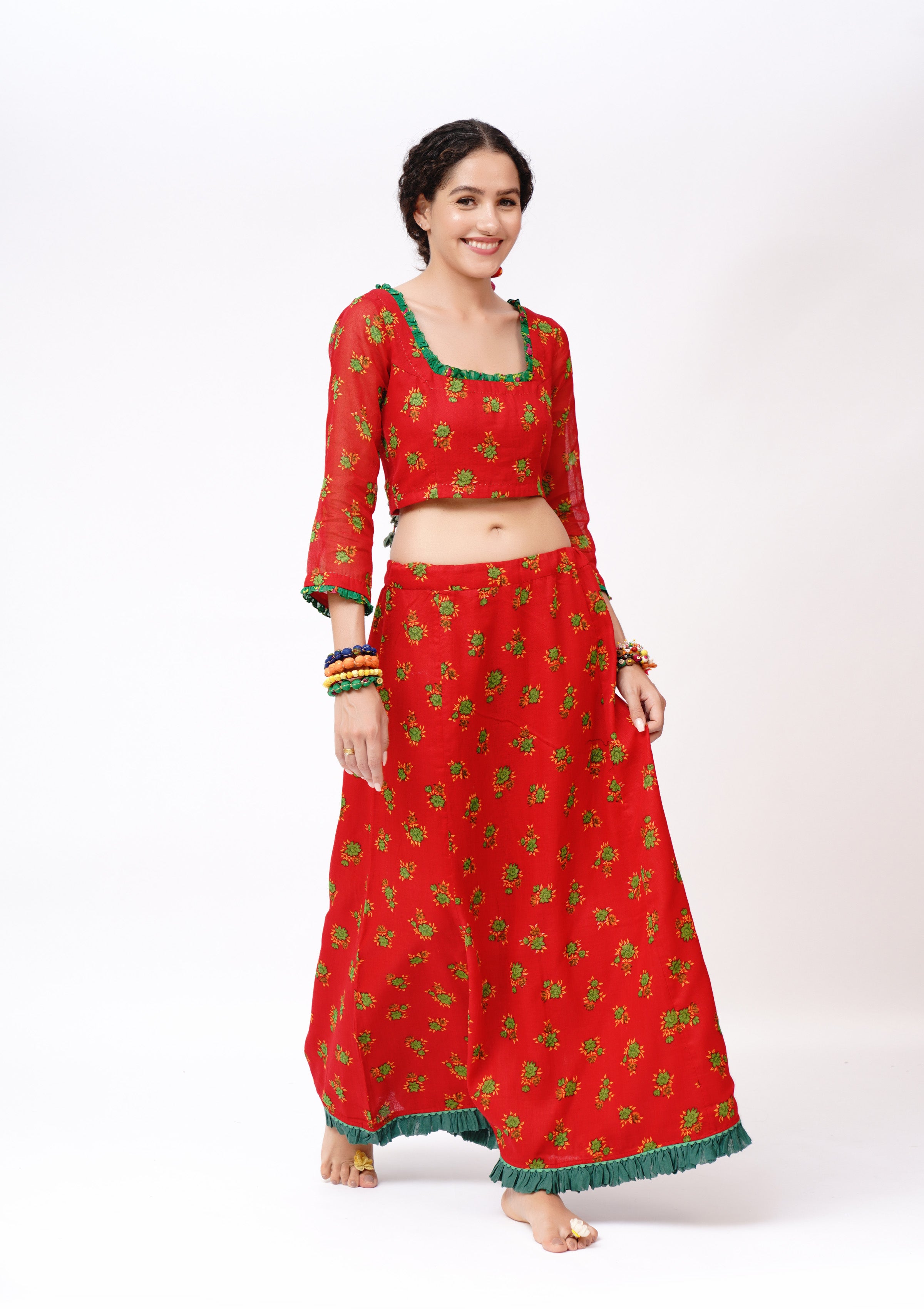Panghatiya Chitz Blouse