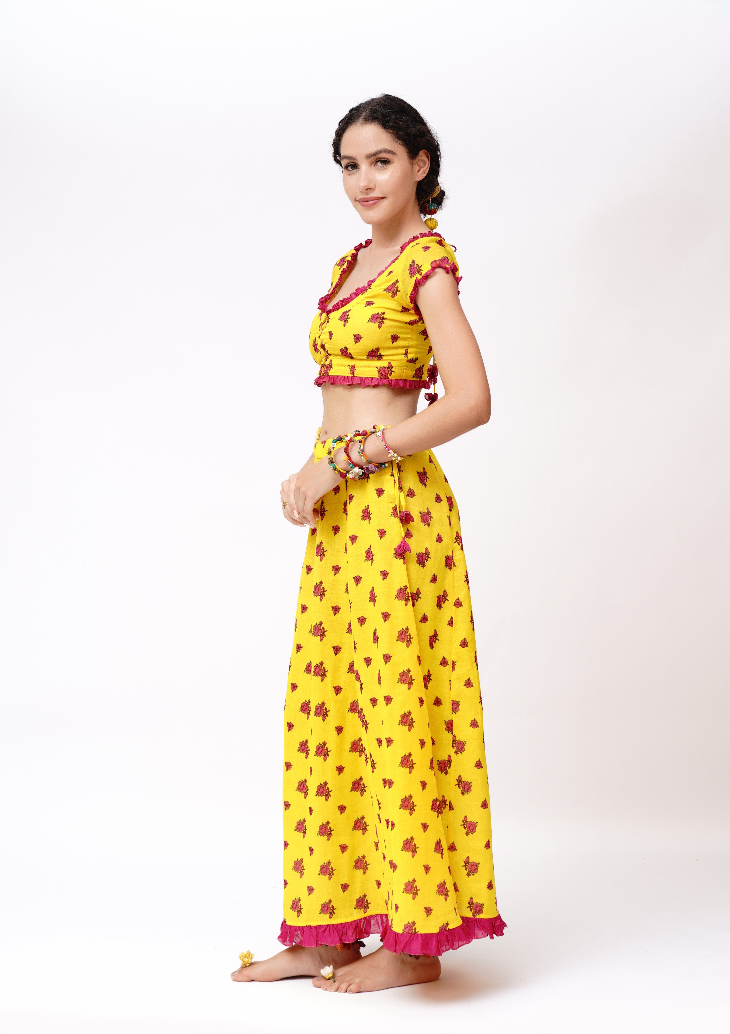 Phoolbeli Blouse & Petticoat Set