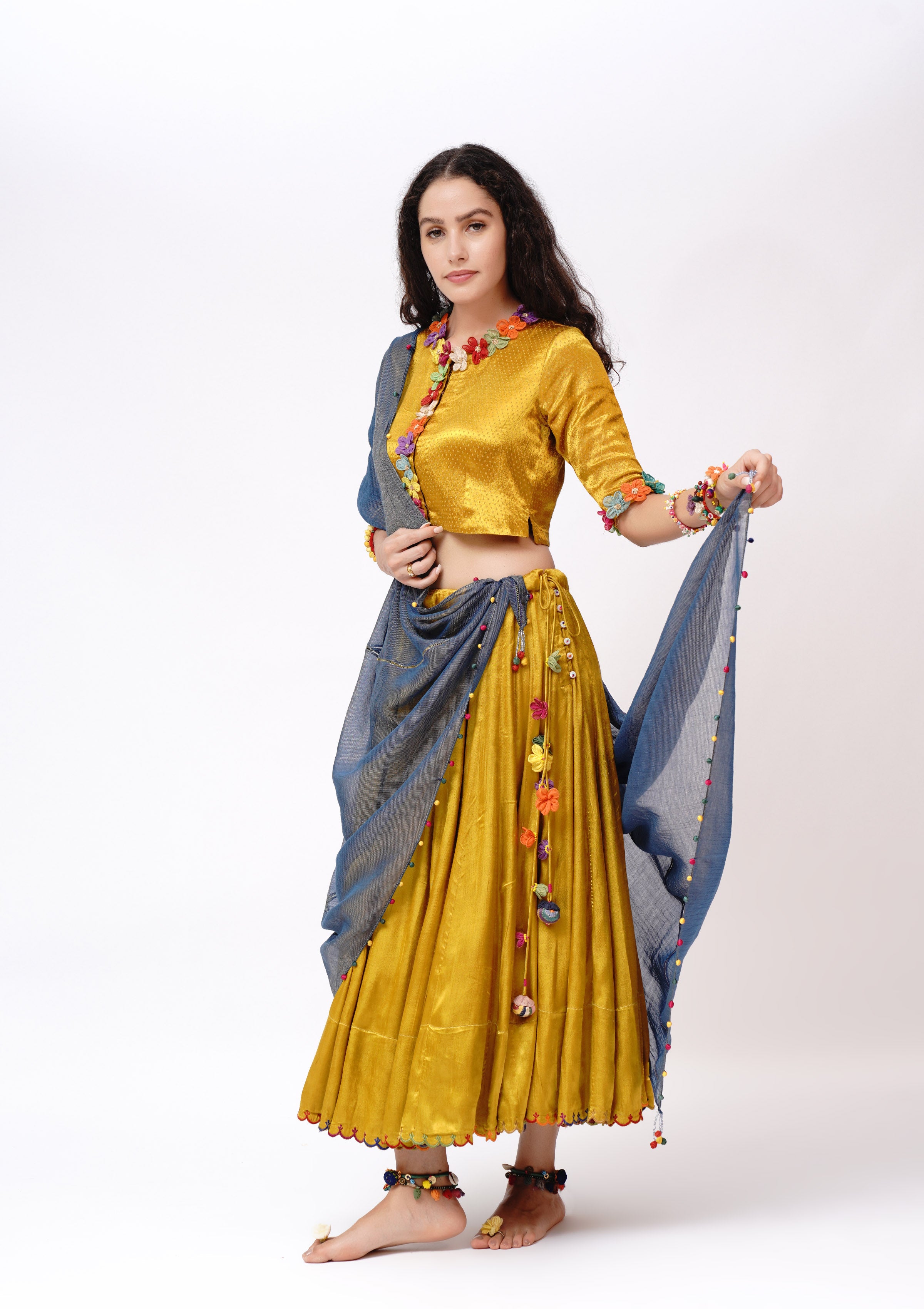 Jagoriya Grey Dupatta