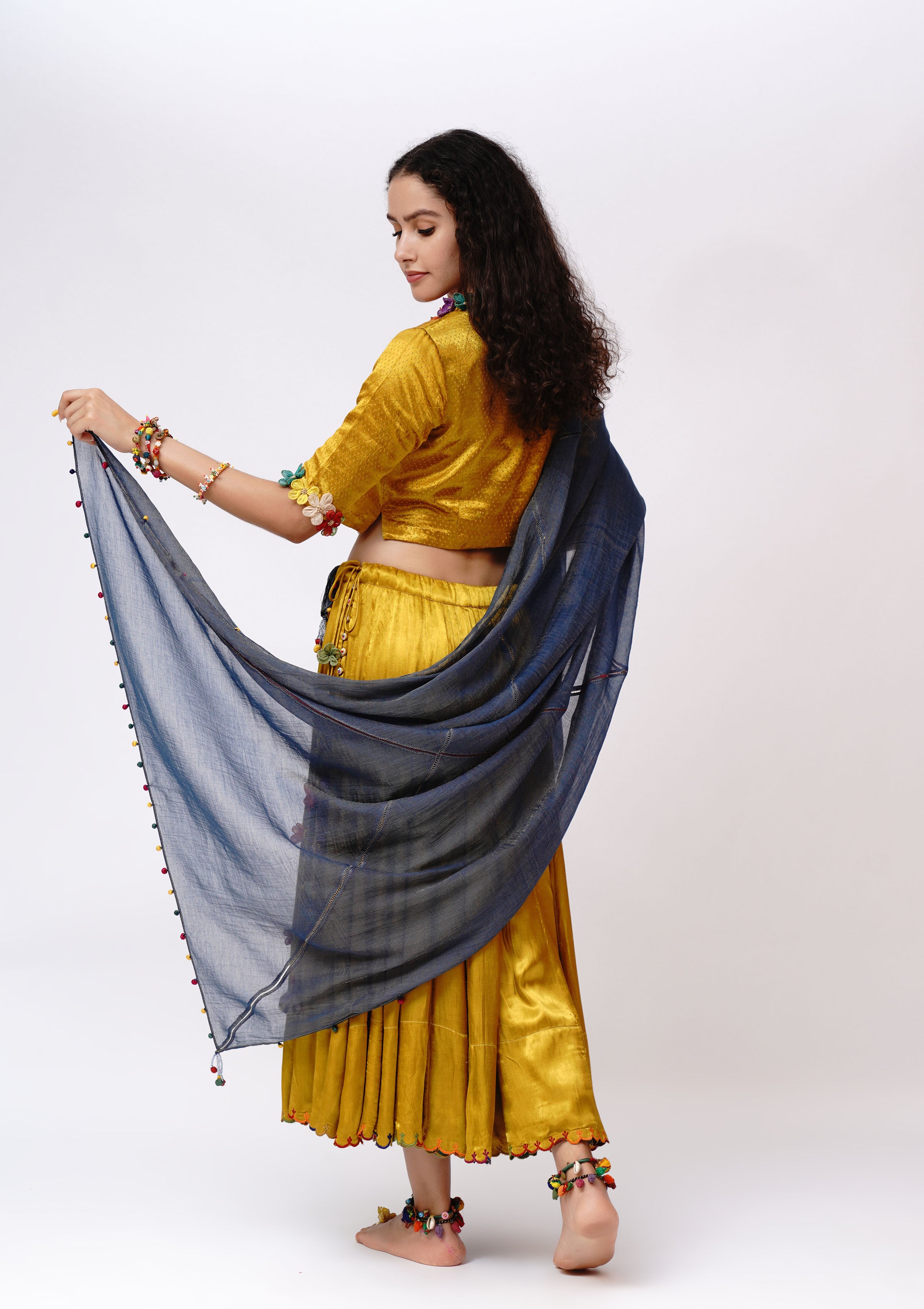 Jagoriya Grey Dupatta