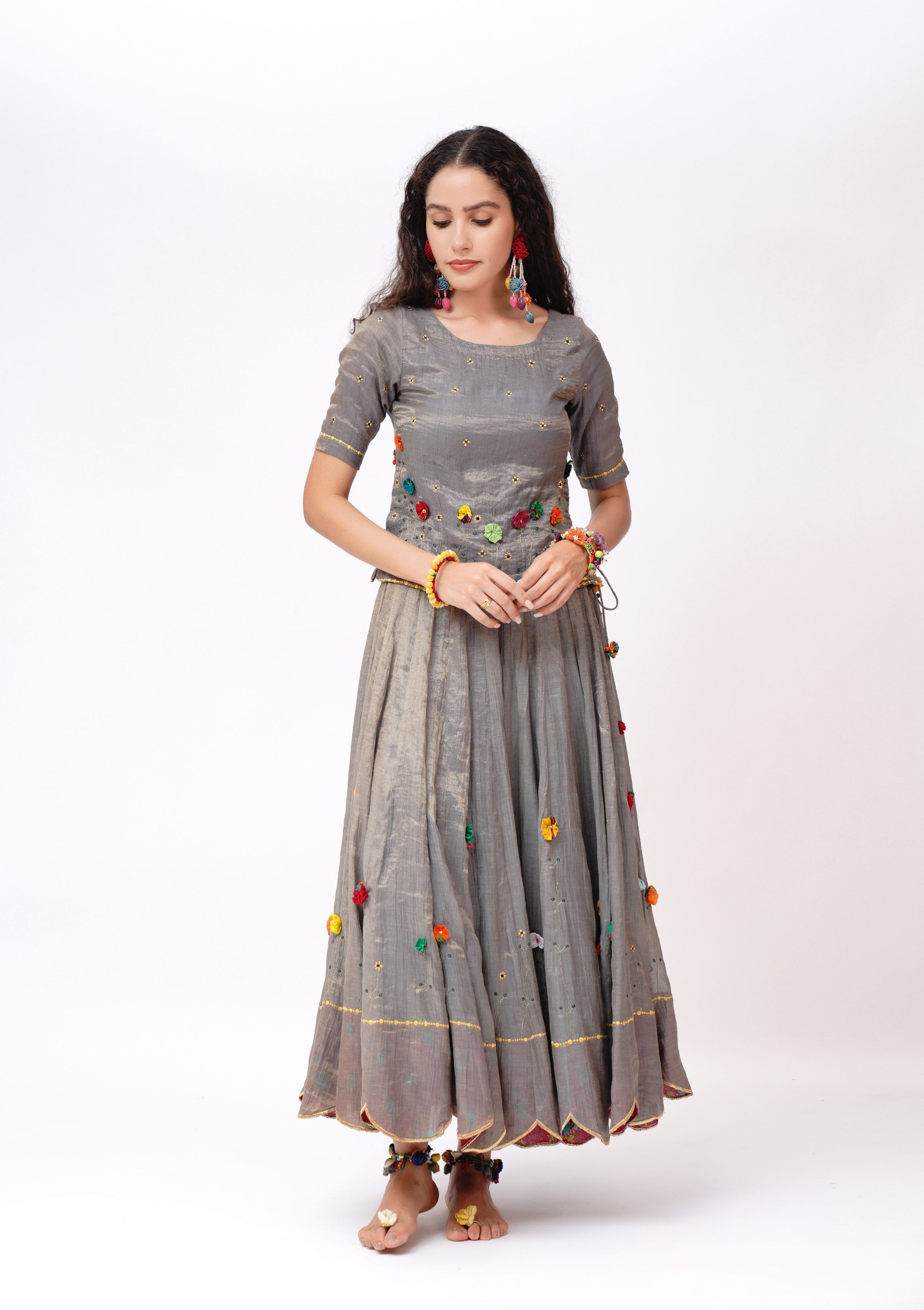 Dhoomari Ghagra & Choli Set