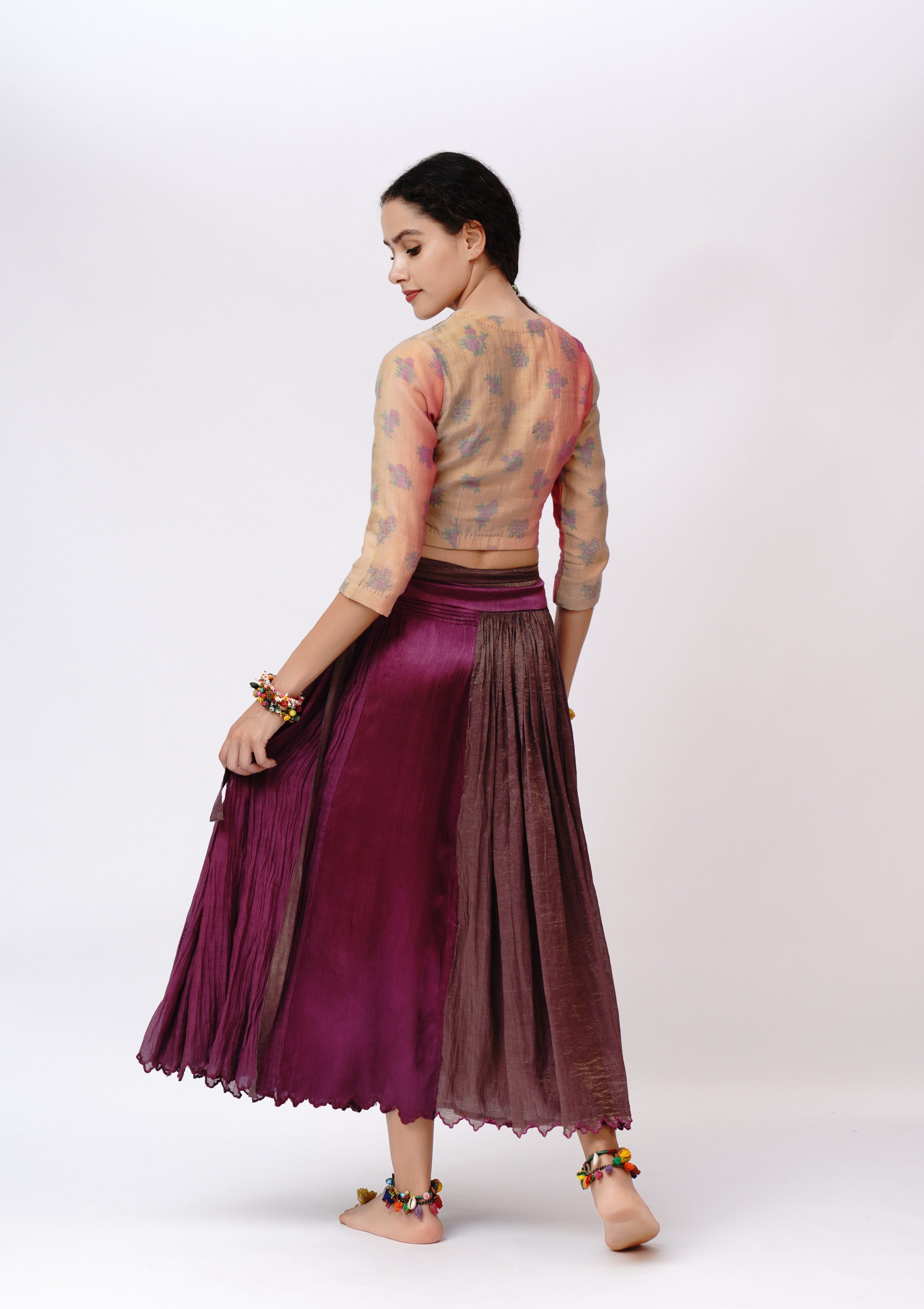 Jhankri Ghagra & Choli Set