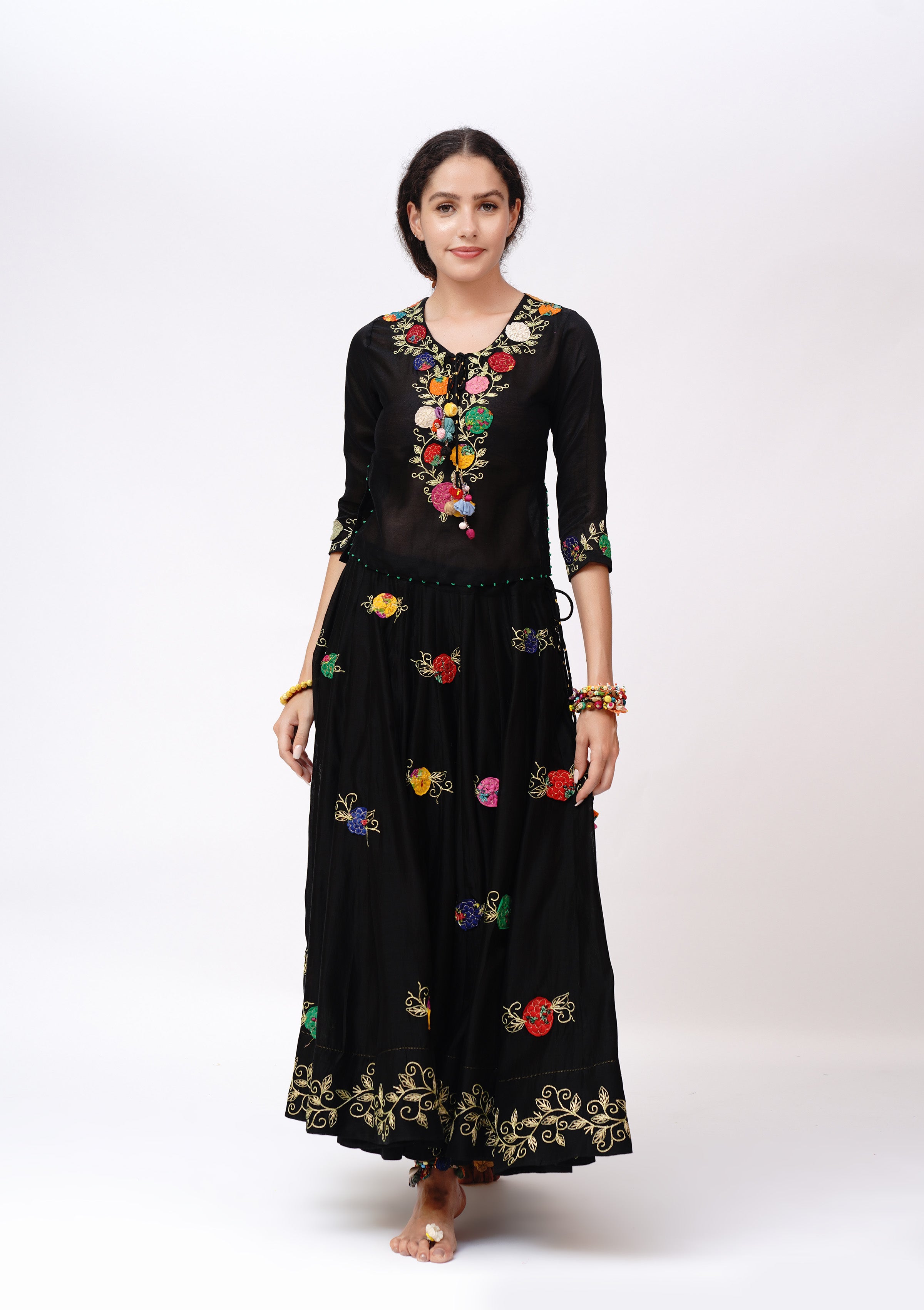 Meghrani Ghagra & Choli Set