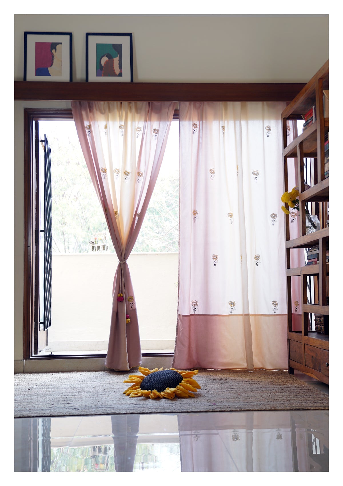 Pacino Ombre Cotton Curtain
