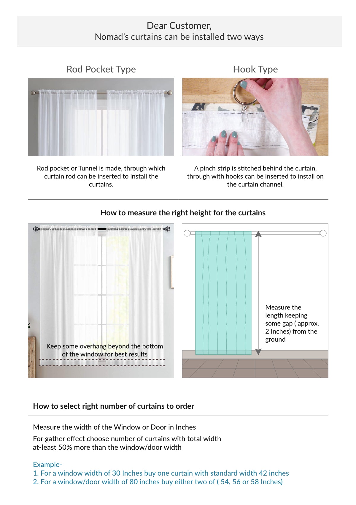 Pacino Ombre Cotton Curtain