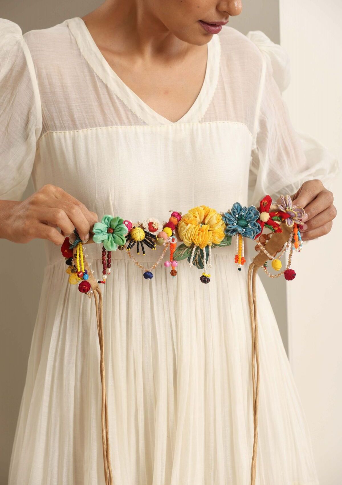 Pokra Floral Belt
