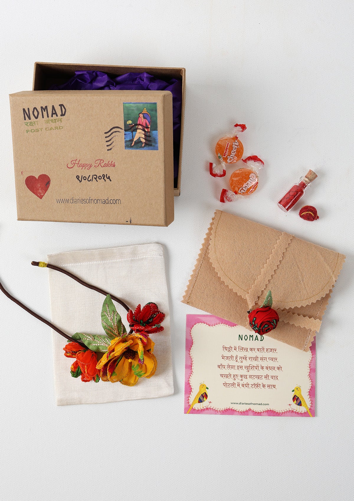 Devu Floral Rakhi