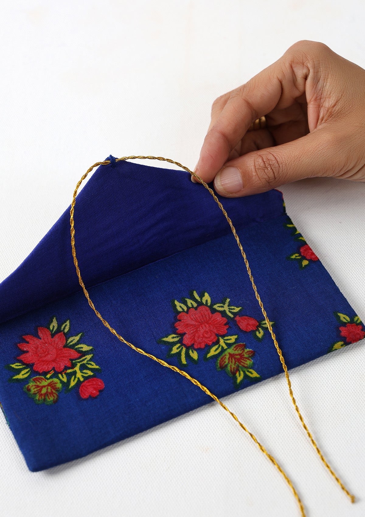 Tukur Blue Sagan Envelope