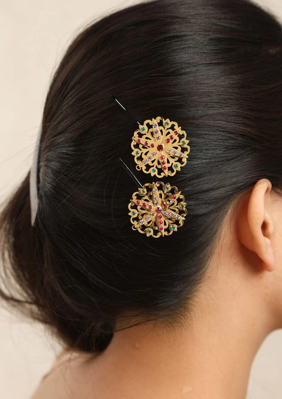 Devaj Gold Tone Silver Baubles