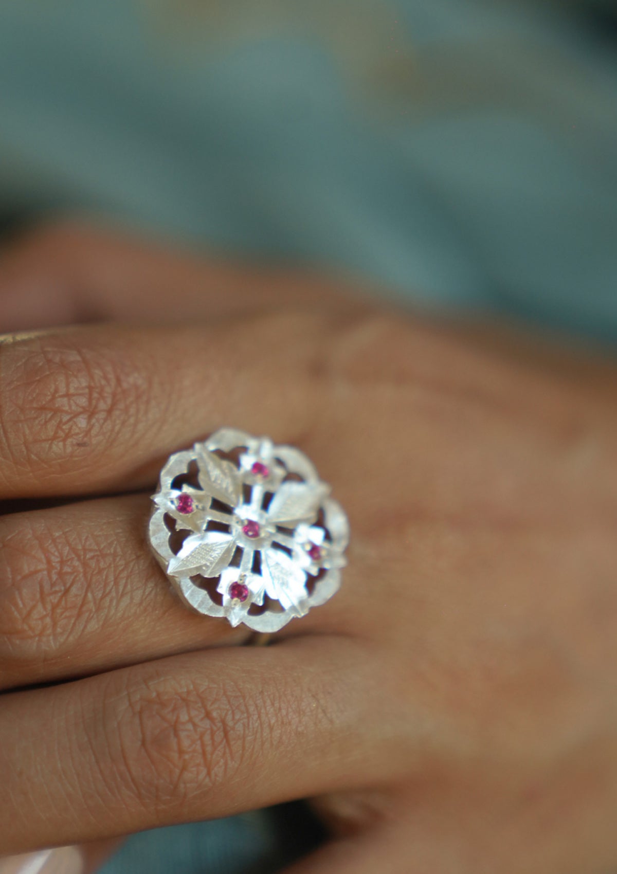Saaru Handmade Silver Ring