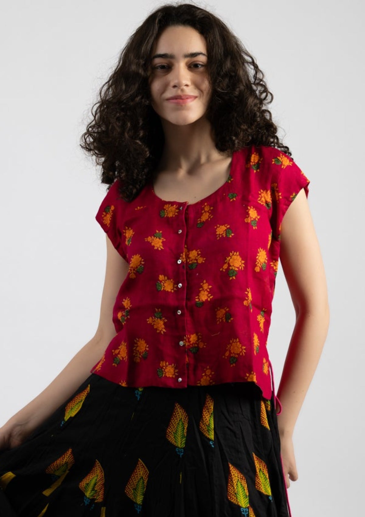 Roma Beauty Cotton Top - Size Medium to Large