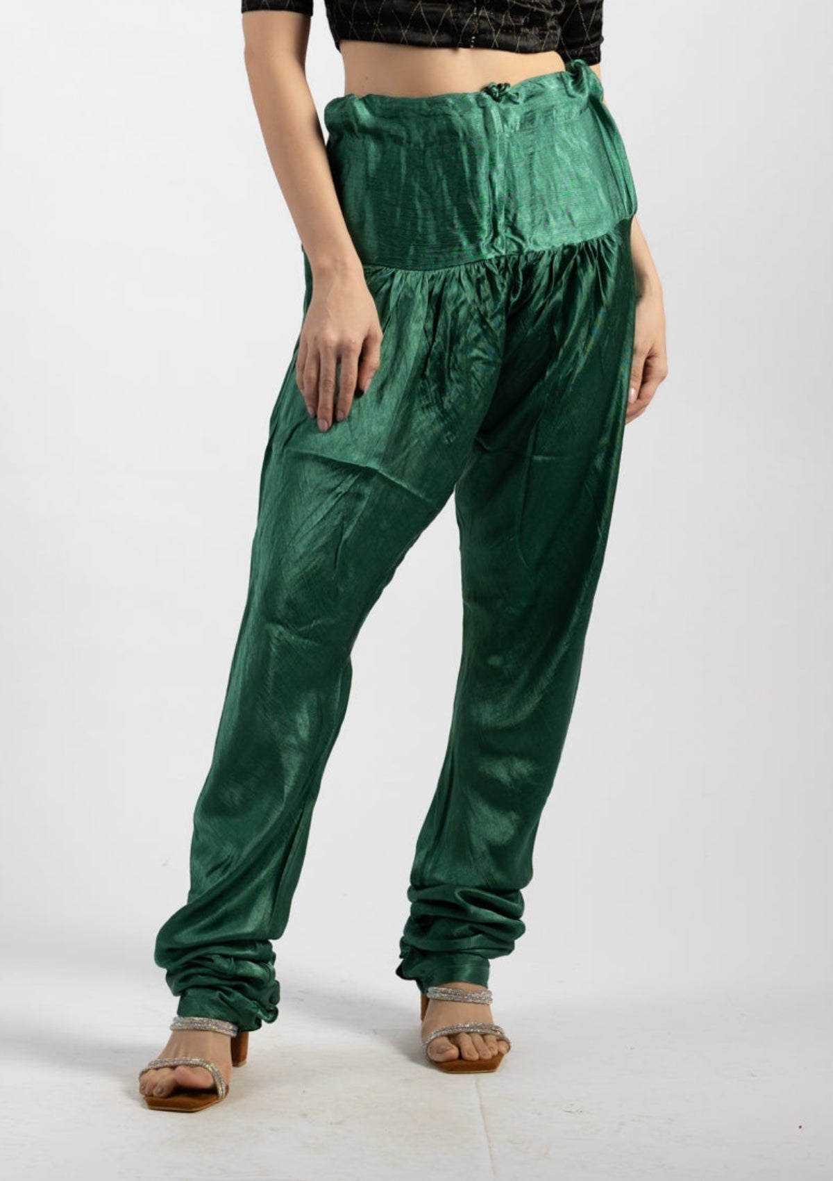 Tea Tree Mashru Trousers - Size Medium