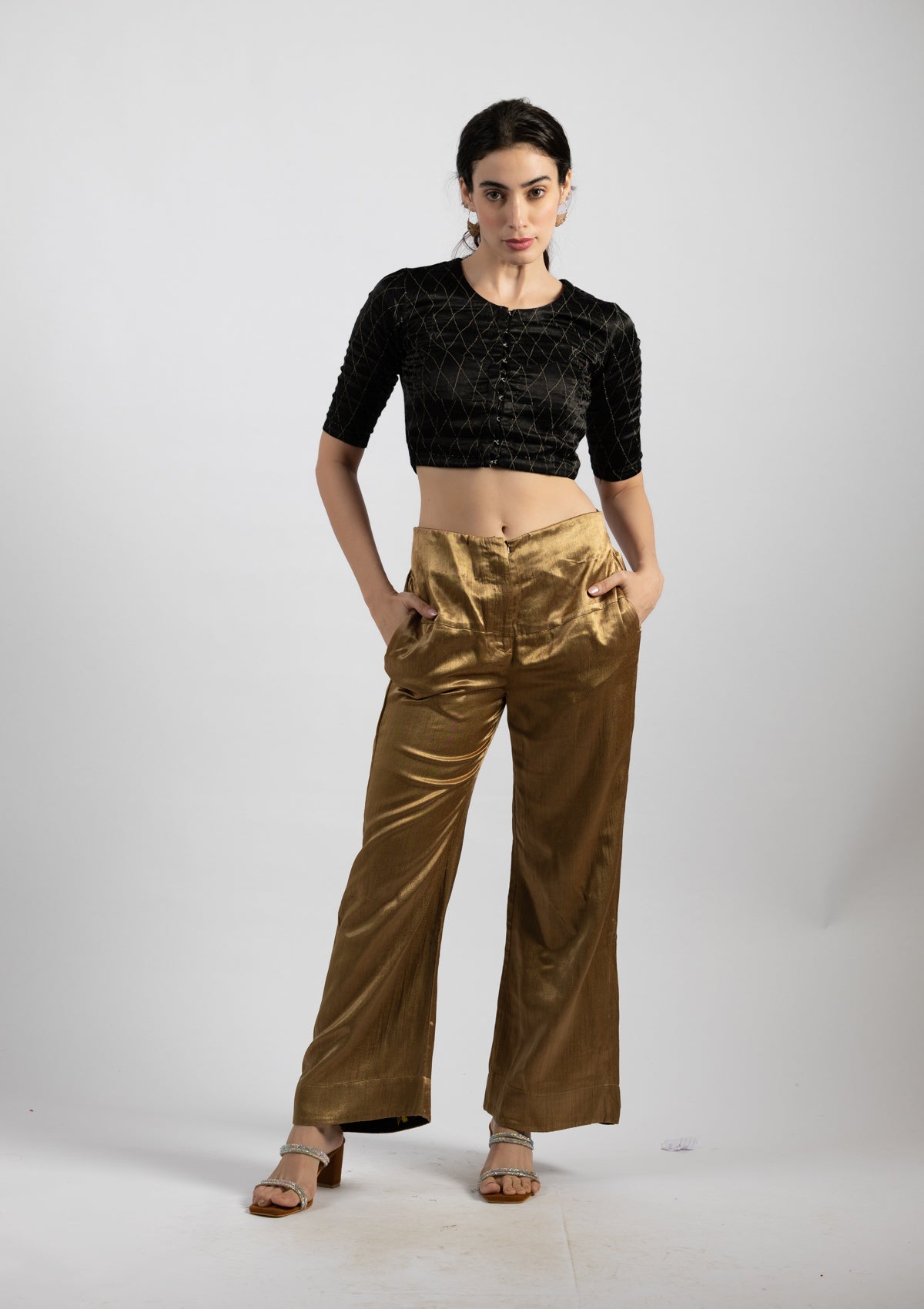 Zupink Golden Mashru Trousers - Size Medium