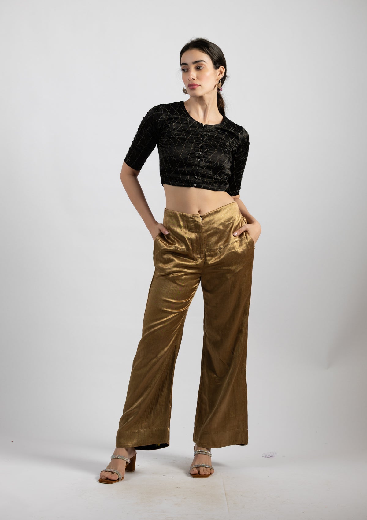 Zupink Golden Mashru Trousers - Size Medium