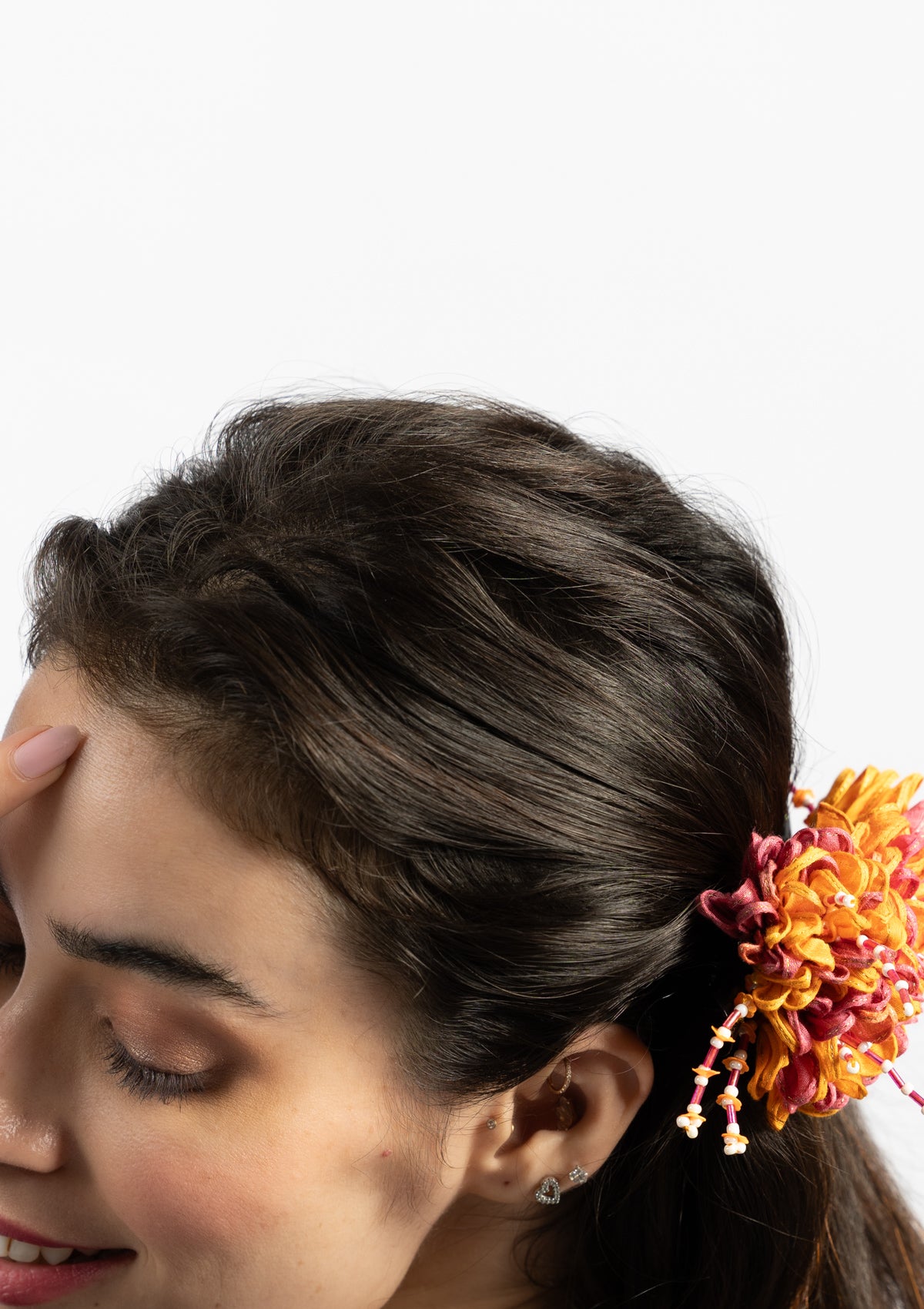 Roseno Floral Claw Clip
