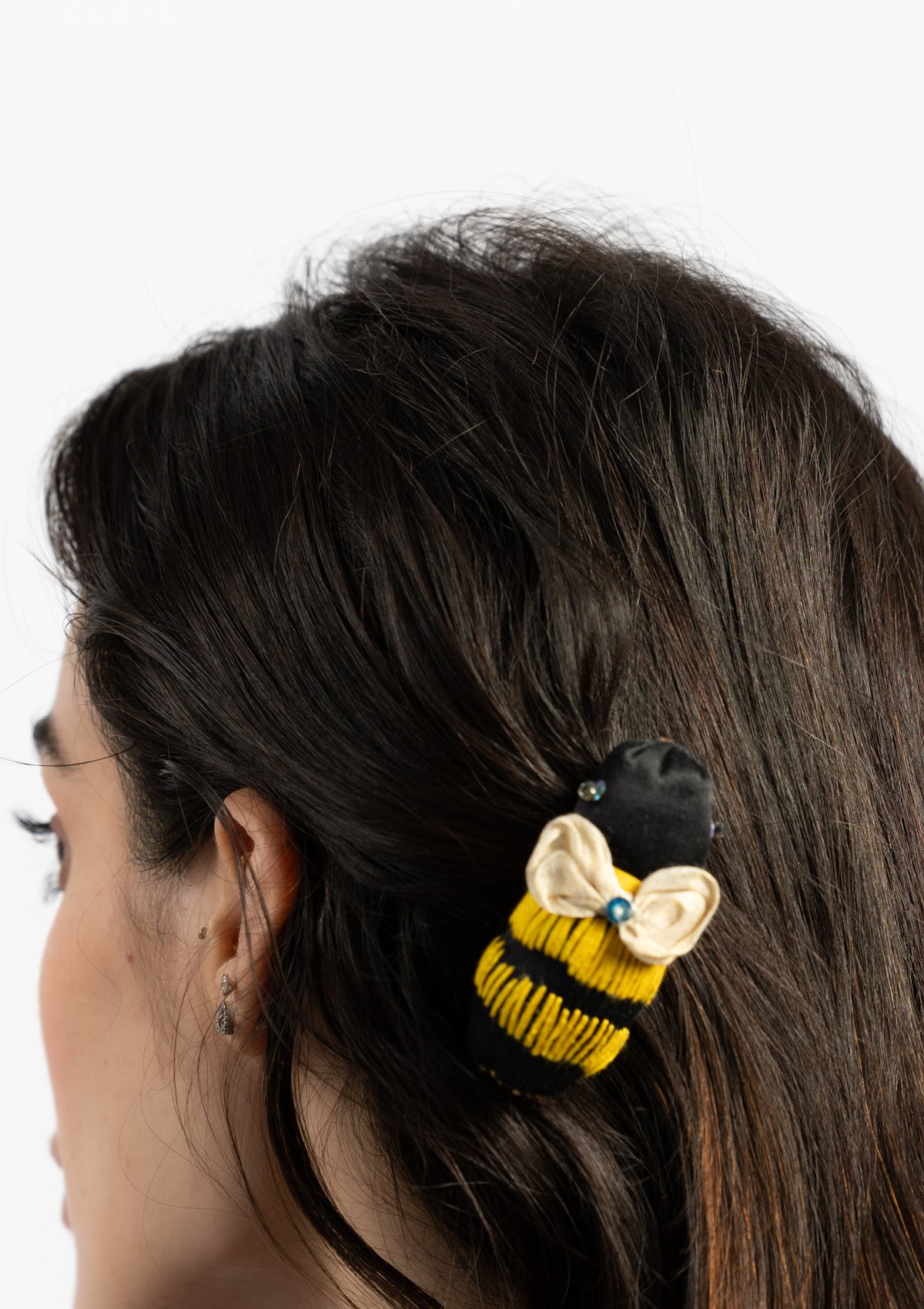Bee Floral Clip