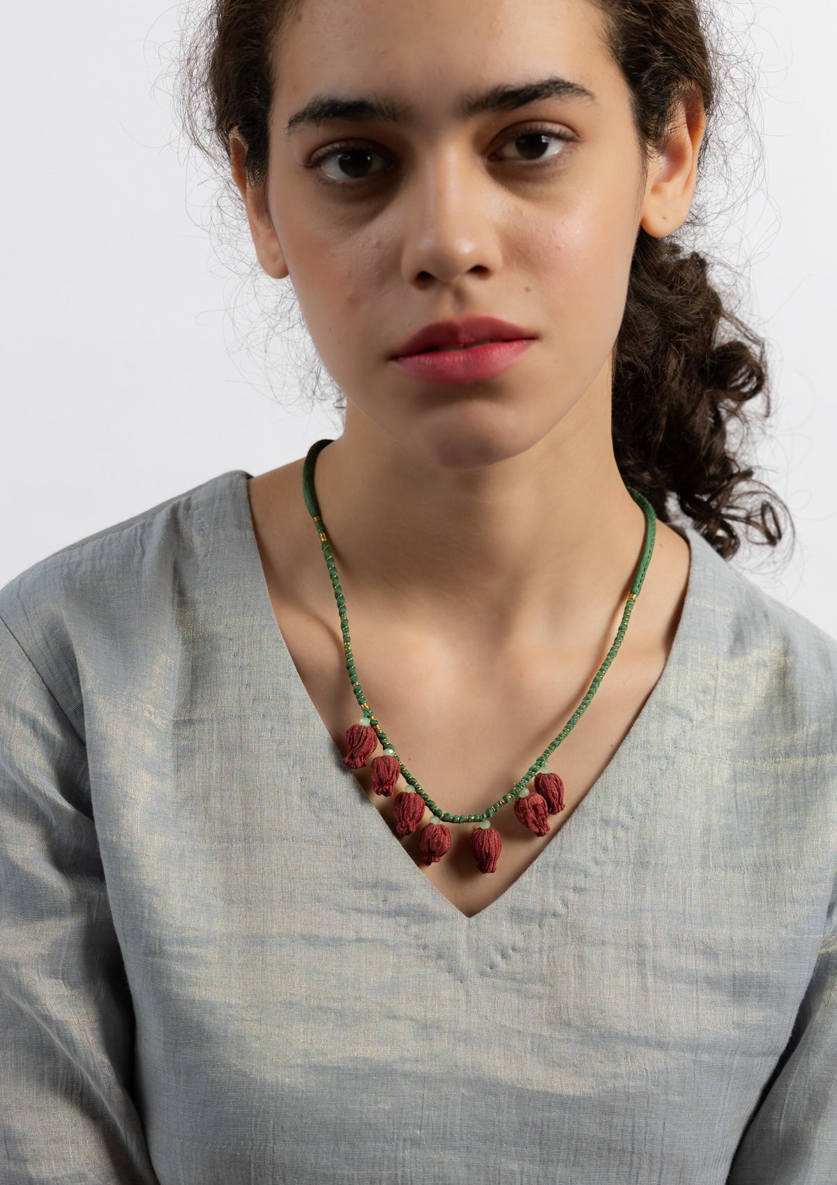 Tulip Floral Necklace