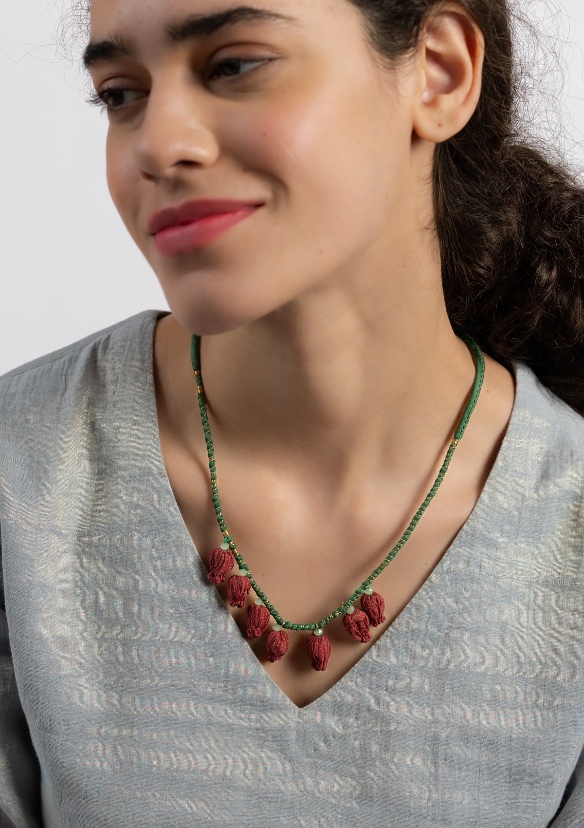 Tulip Floral Necklace