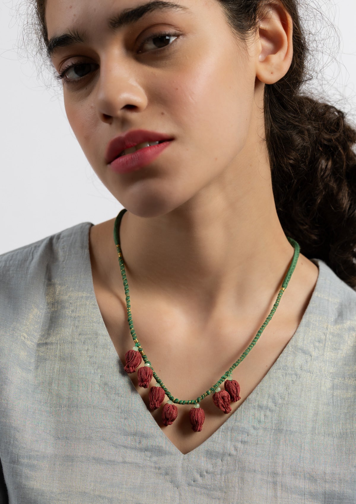 Tulip Floral Necklace