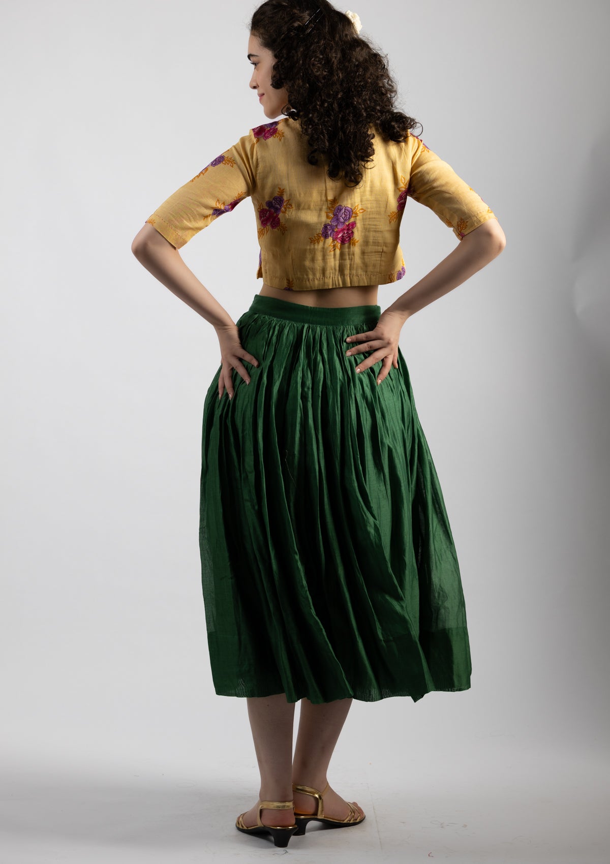 Yani Cotton Top- Size Small