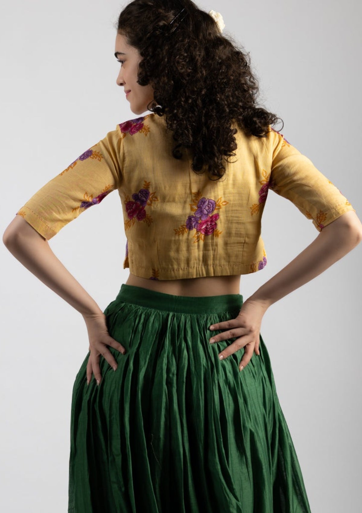 Yani Cotton Top- Size Small