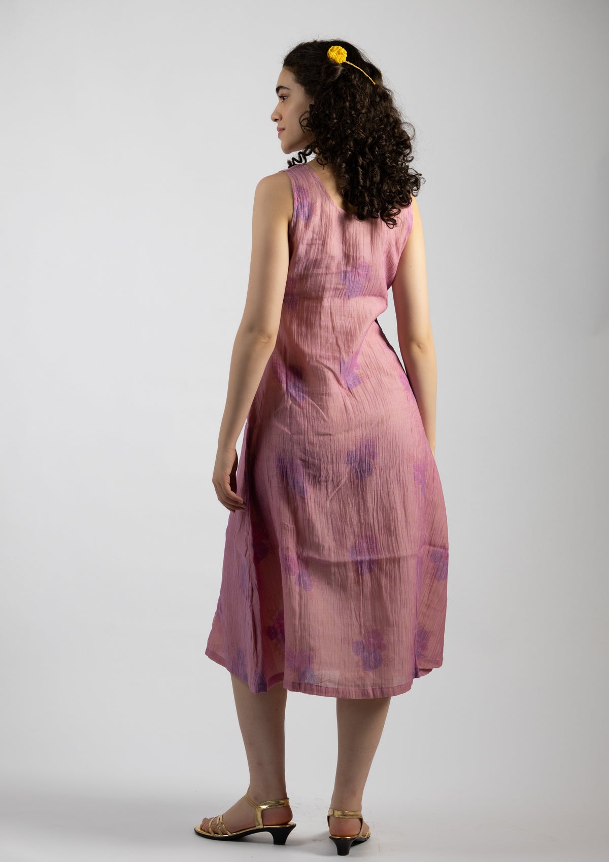 Rosewood Chanderi Dress - Size Small