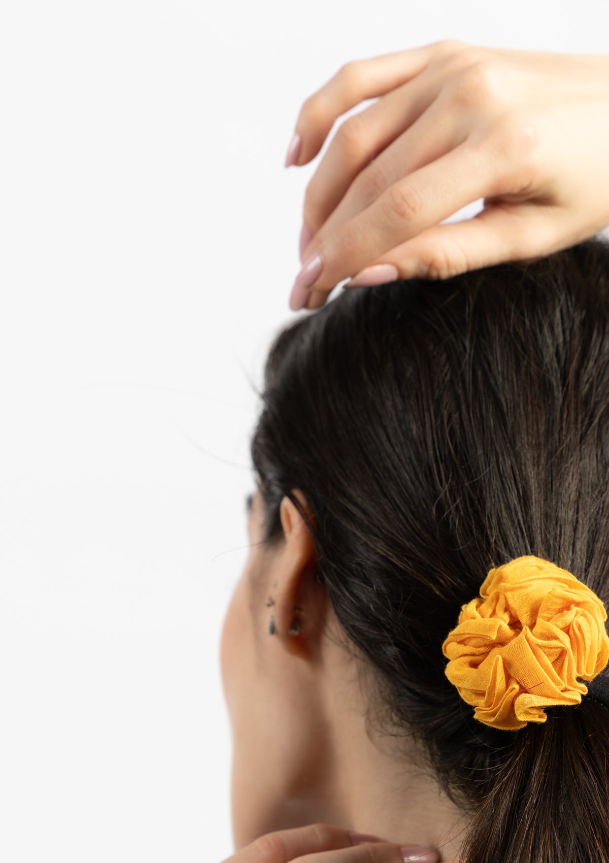 Daze Yellow Flower Rubber Band