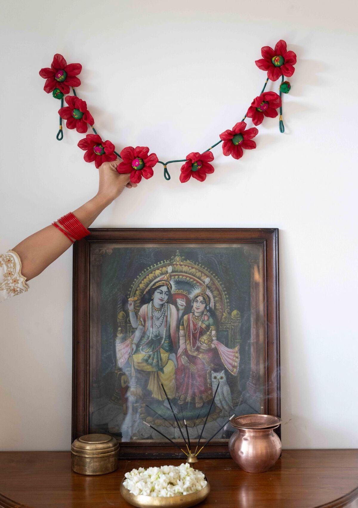 Shakti Floral Decor String