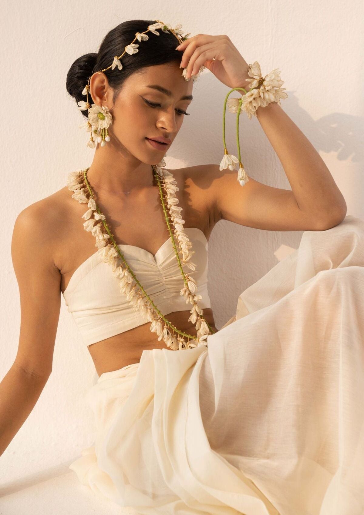 Siroi Floral Jewellery Set