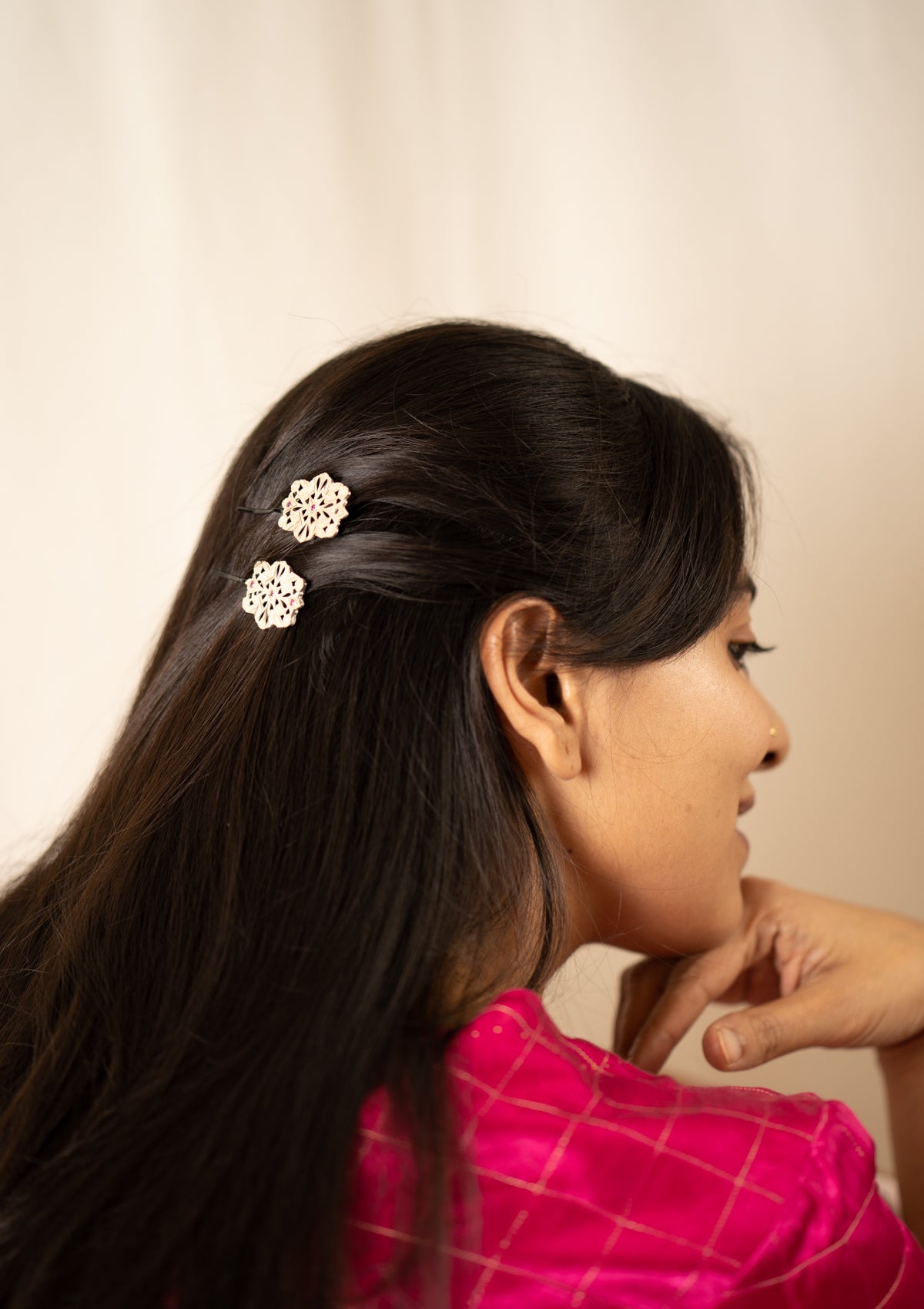 Suha Handmade Silver Hairpin