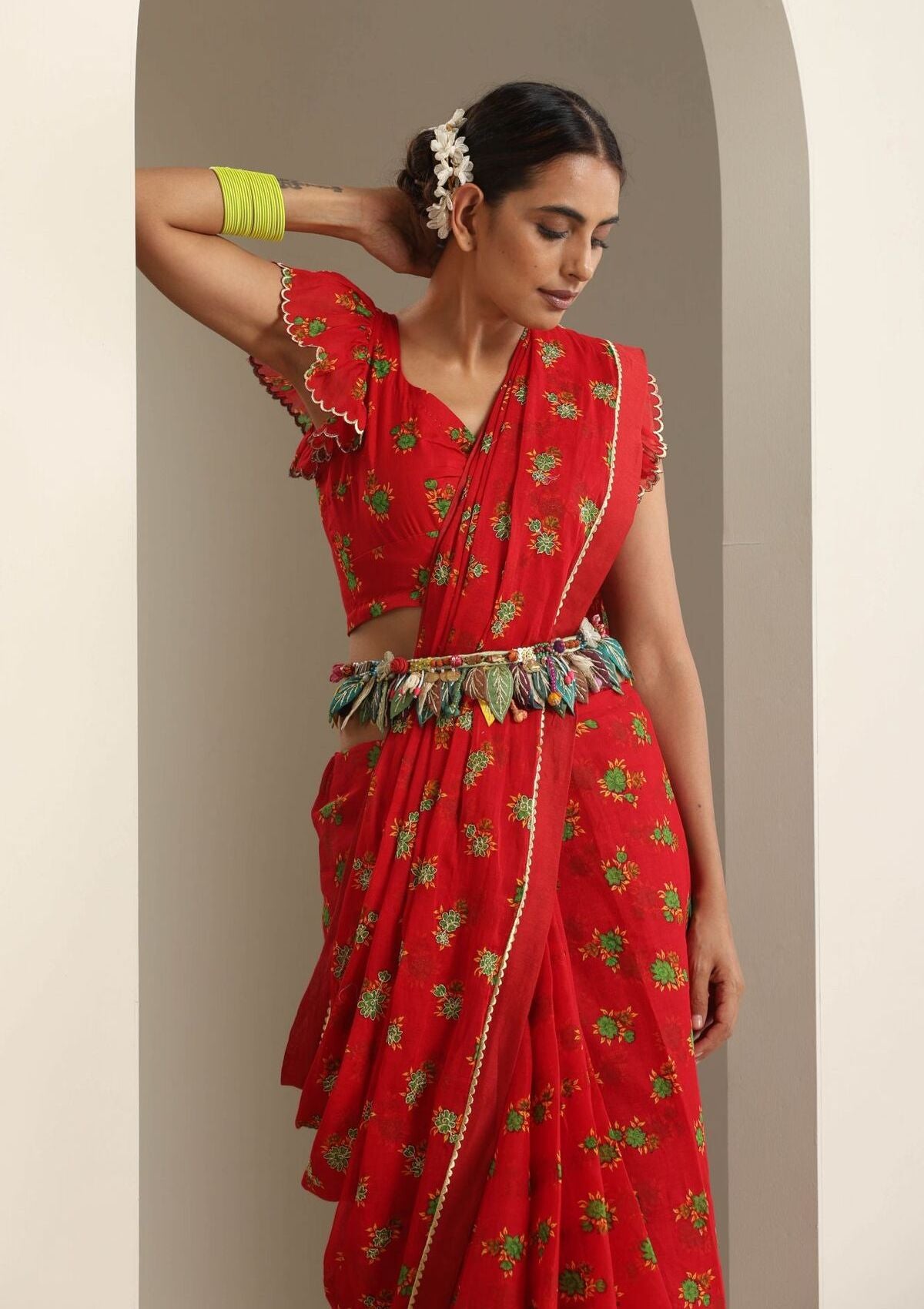 Tonki Floral Belt