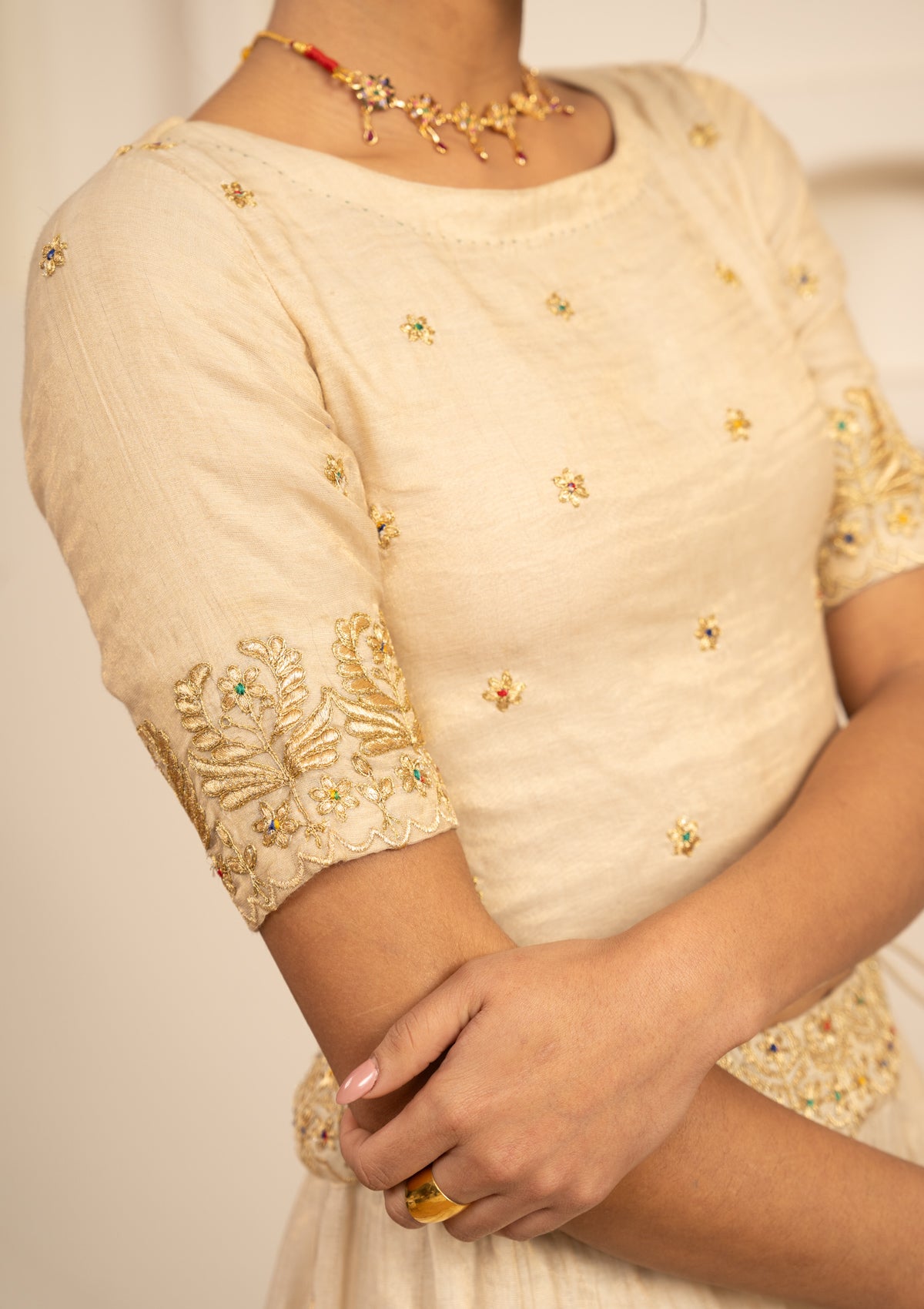 Shayari Silk Blouse