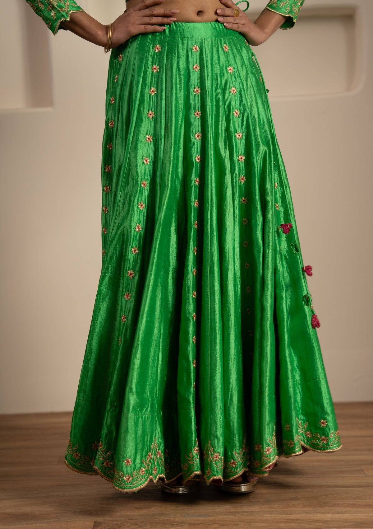 Keer Silk Skirt