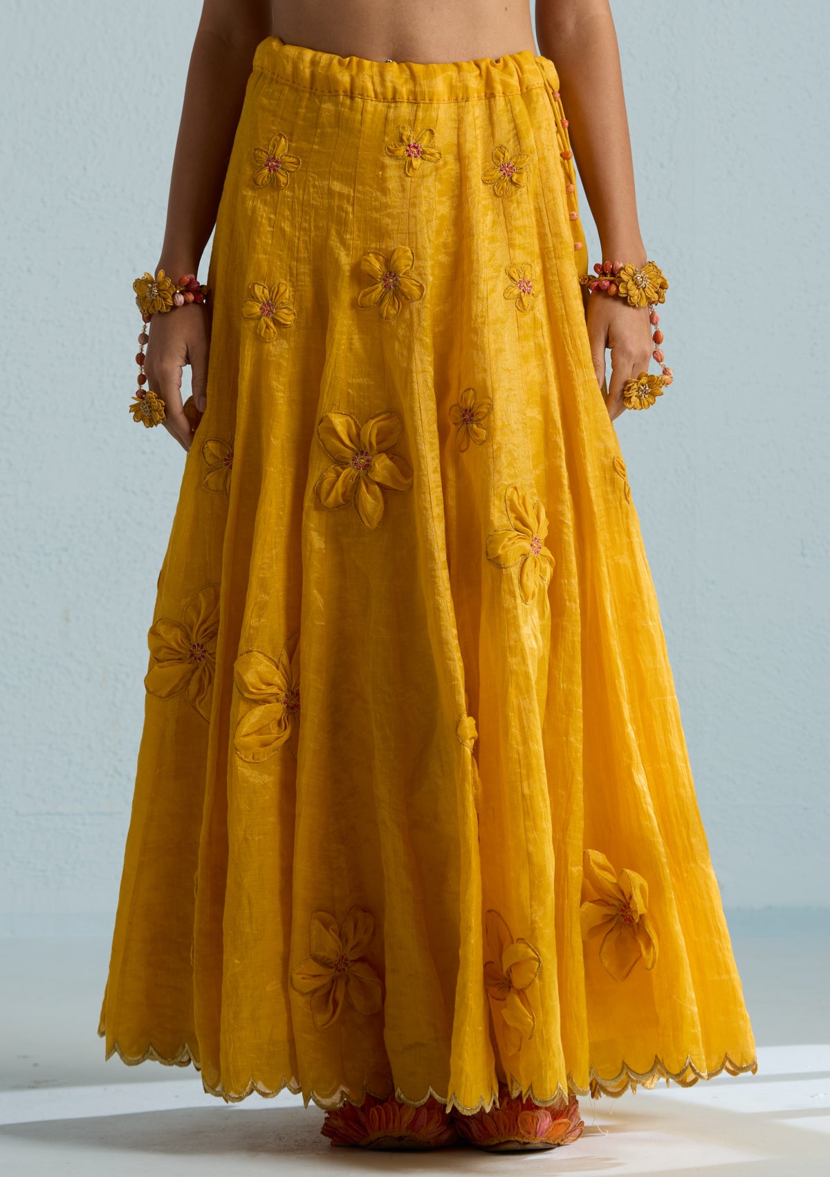 Hunaru Floral Skirt
