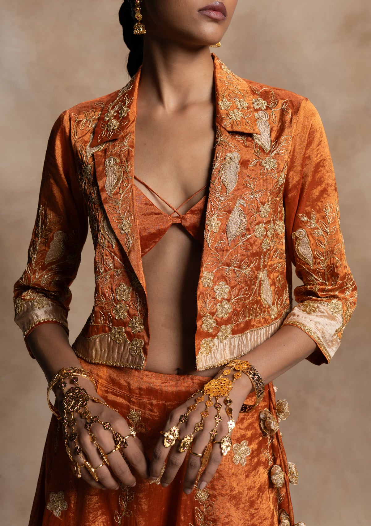 Tripura Tissue Jacket